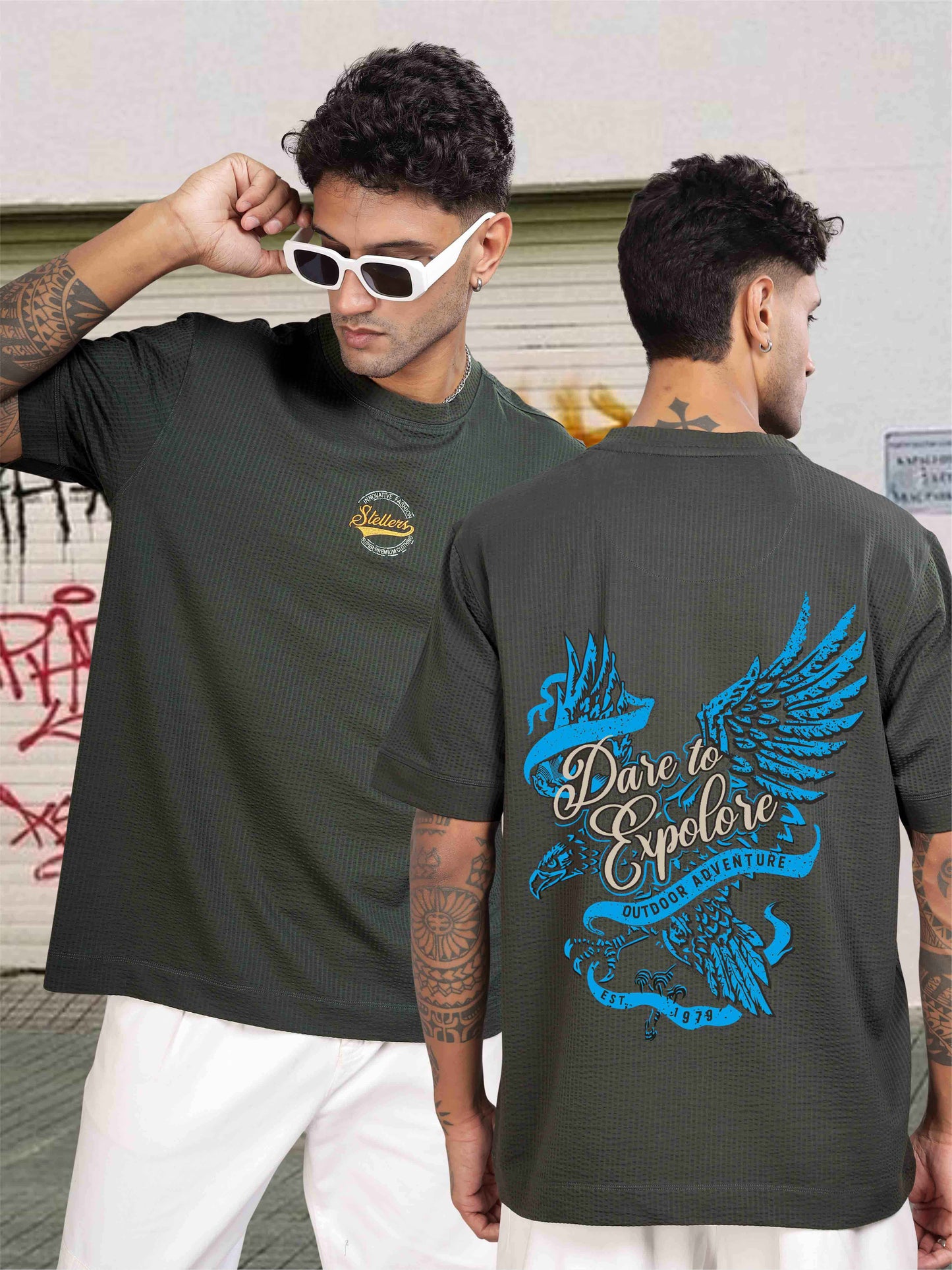 Dark Grey Men’s Oversize T Shirt