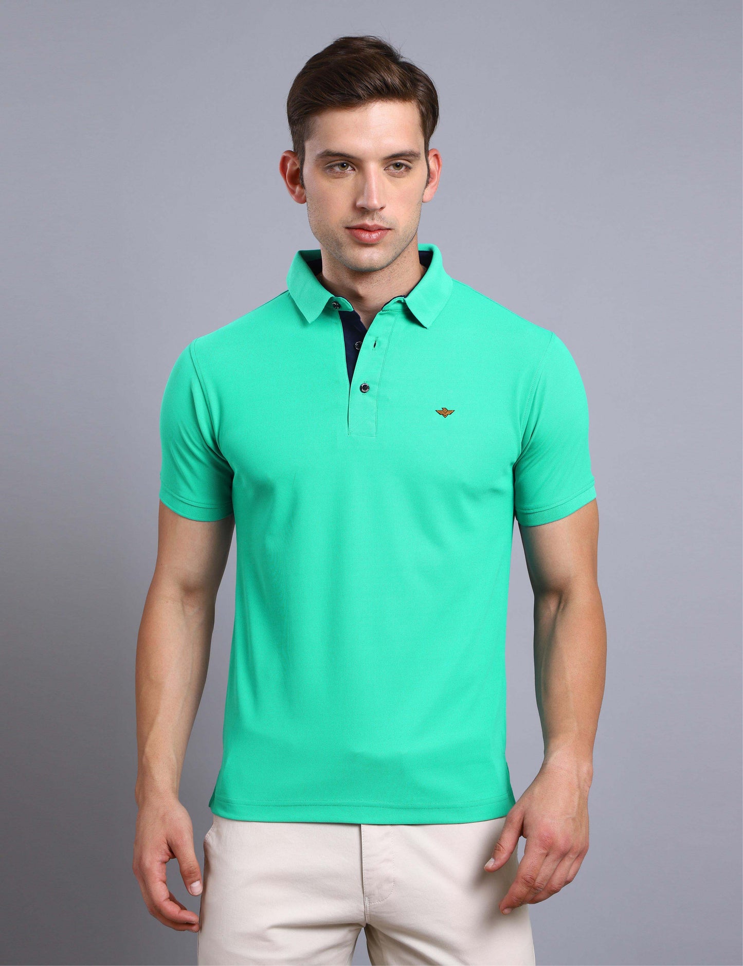 Simense Green Premium Polo T Shirt for Men