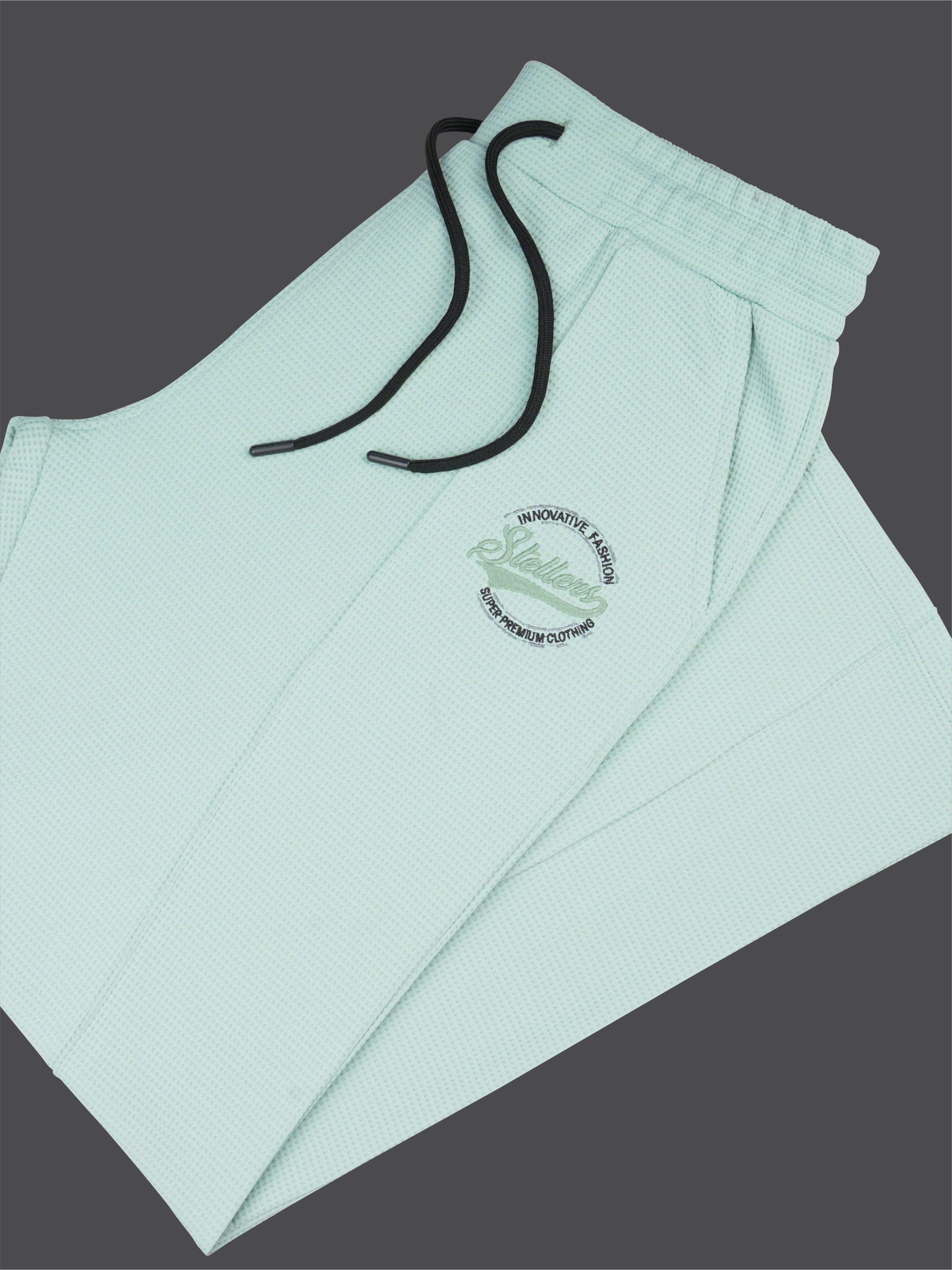 Men's Premium Stretchable Track Pants - Green | Feather Touch Feel | Regular Fit | Wrinkle Free | Quick Dry