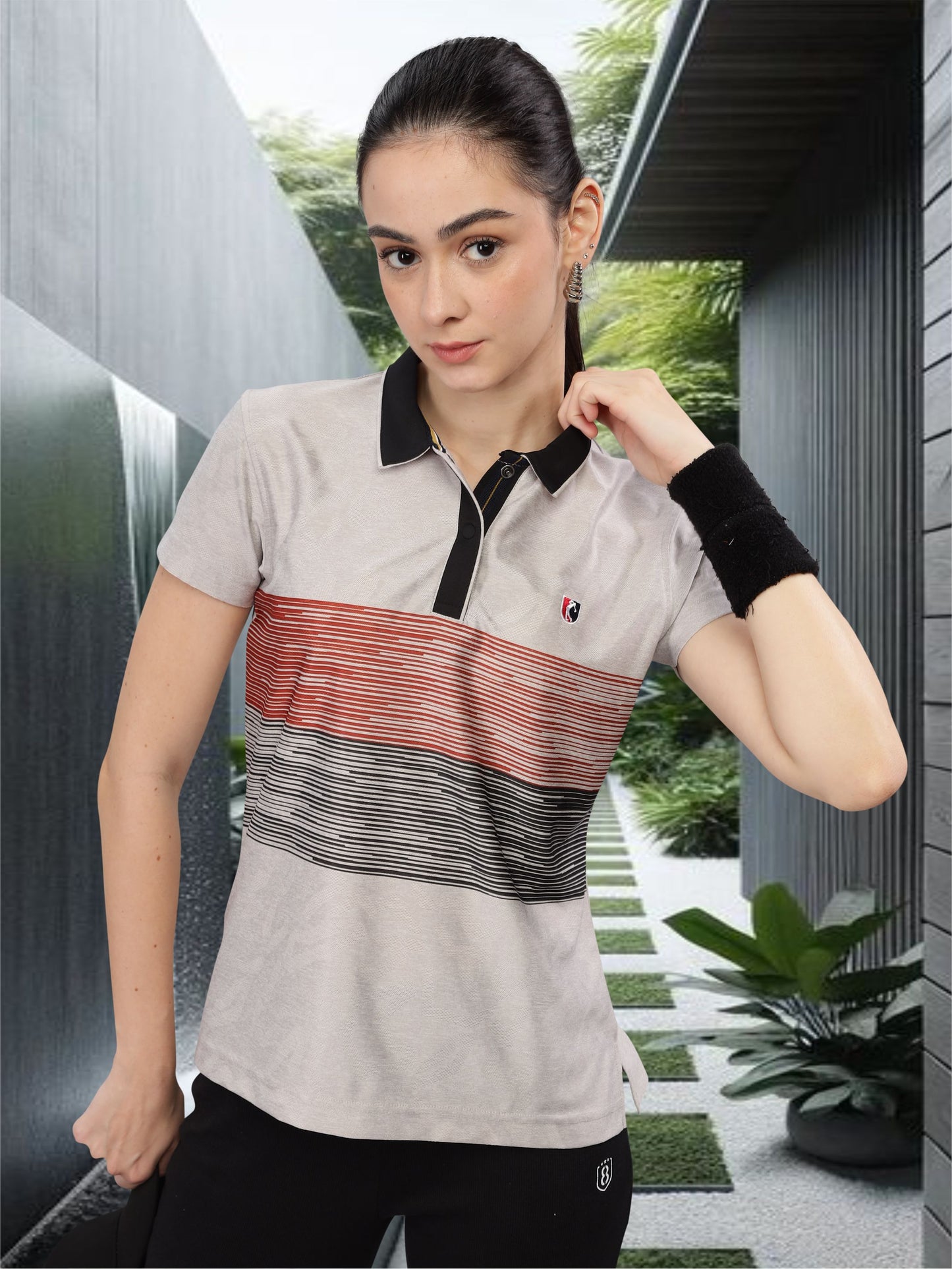 Grey Women's Sportswear T Shirt