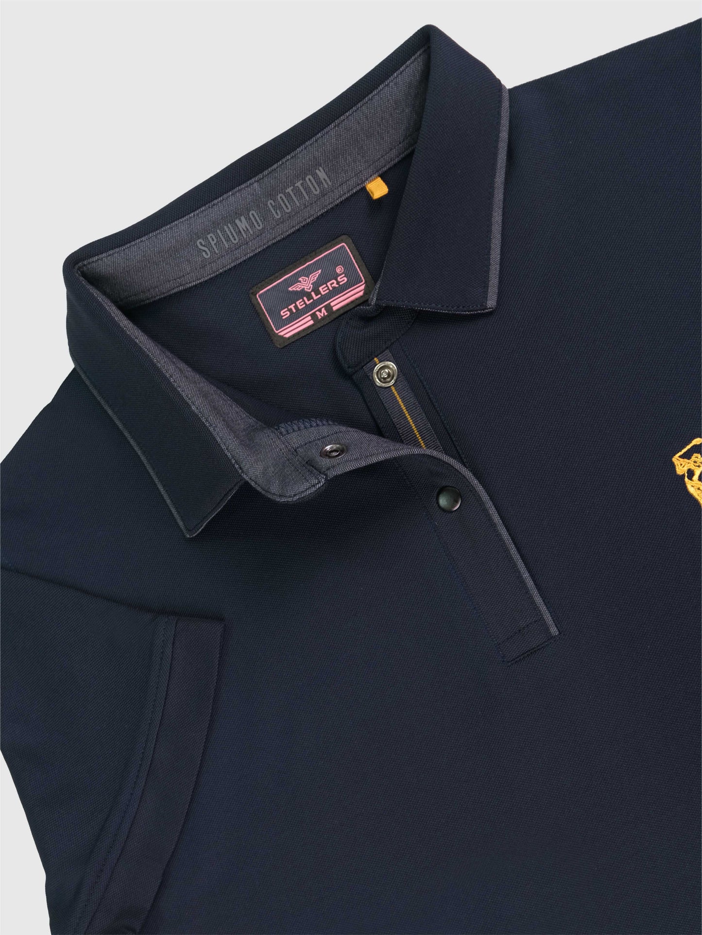 Navy Blue Women Premium SoftBerry PQ Polo T-Shirt