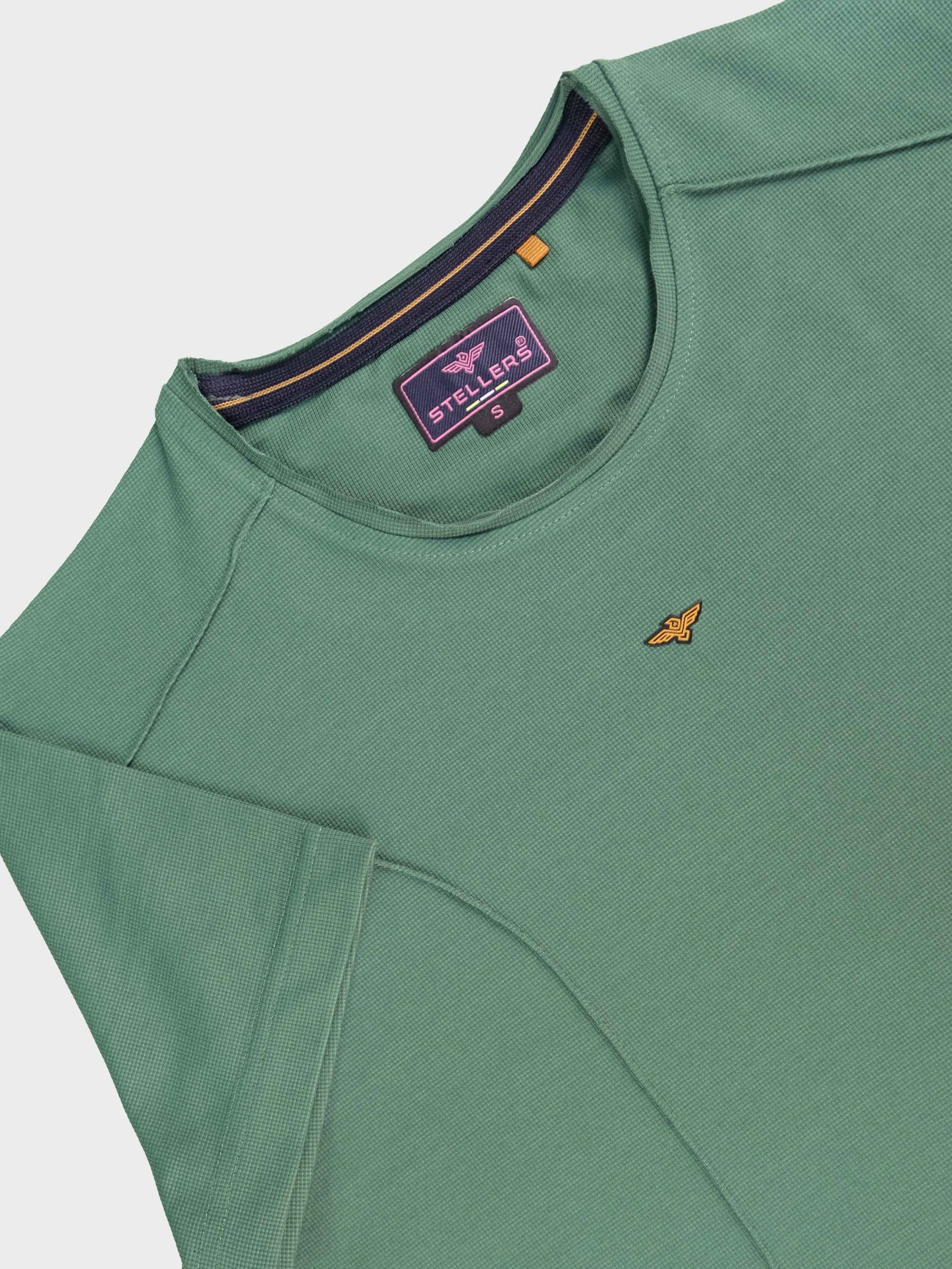 Women's Premium Cotton Crew Neck T-shirts - Green