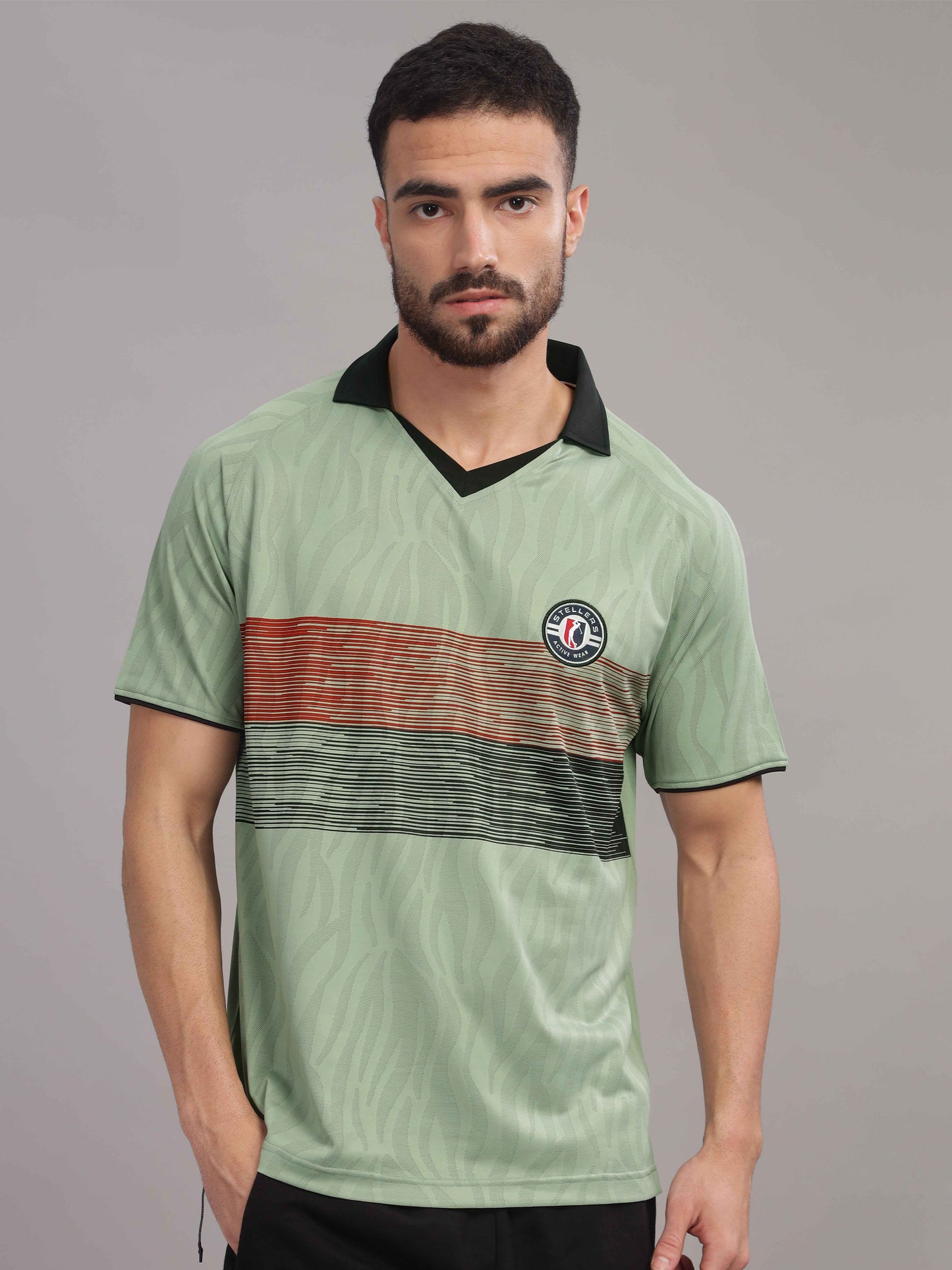 Ocean Green Men's Active Wear T Shirt