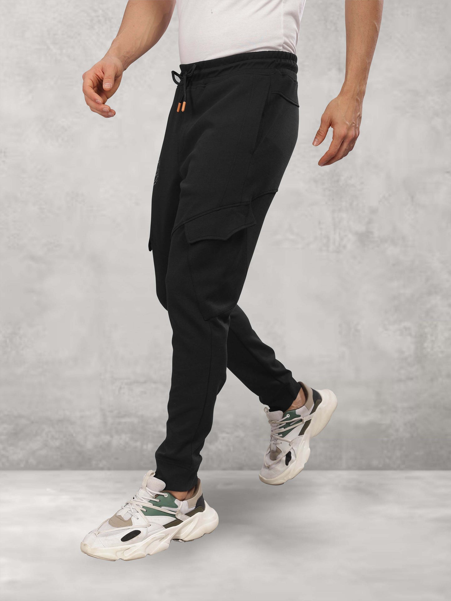 Black Track Pant for Men