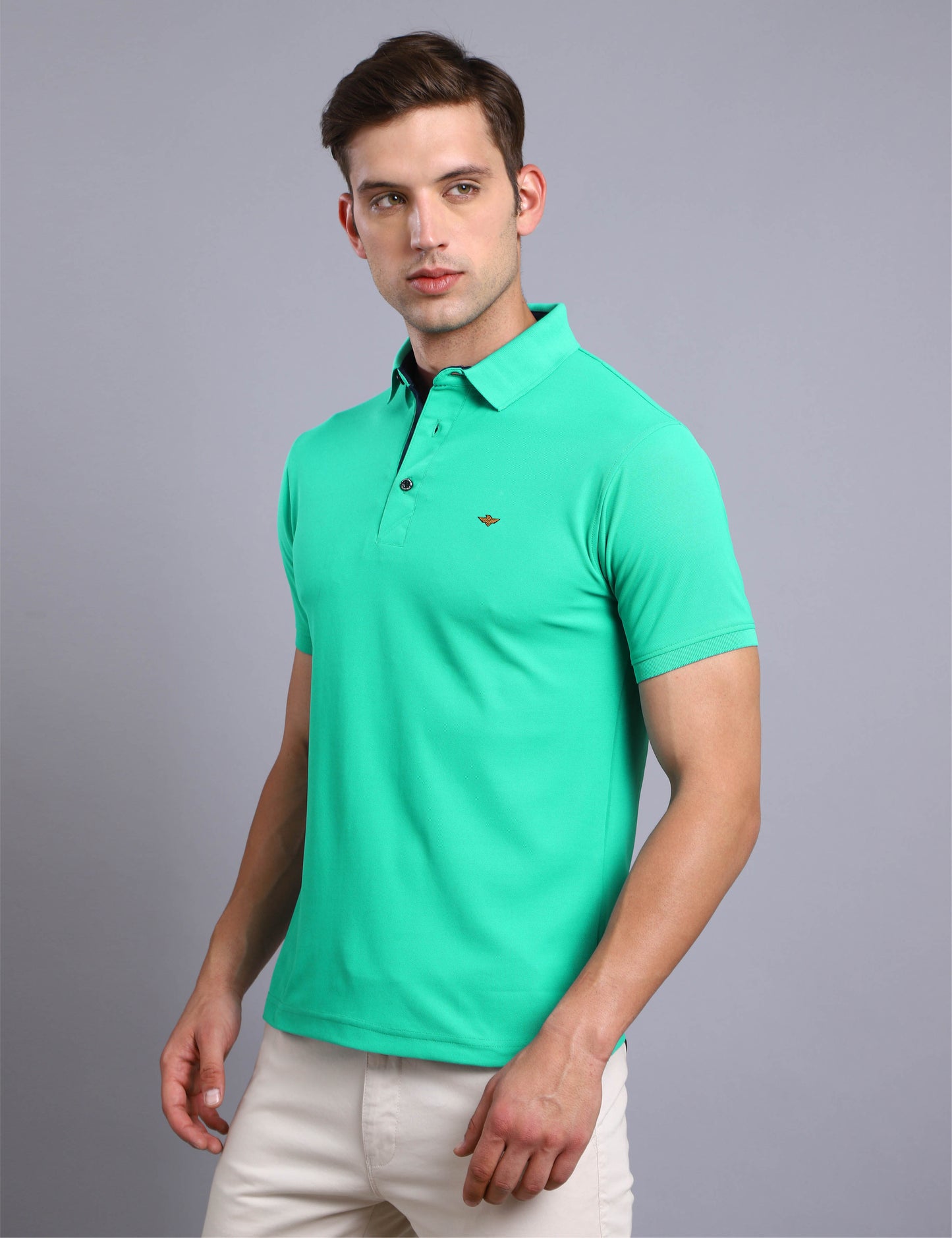 Simense Green Premium Polo T Shirt for Men