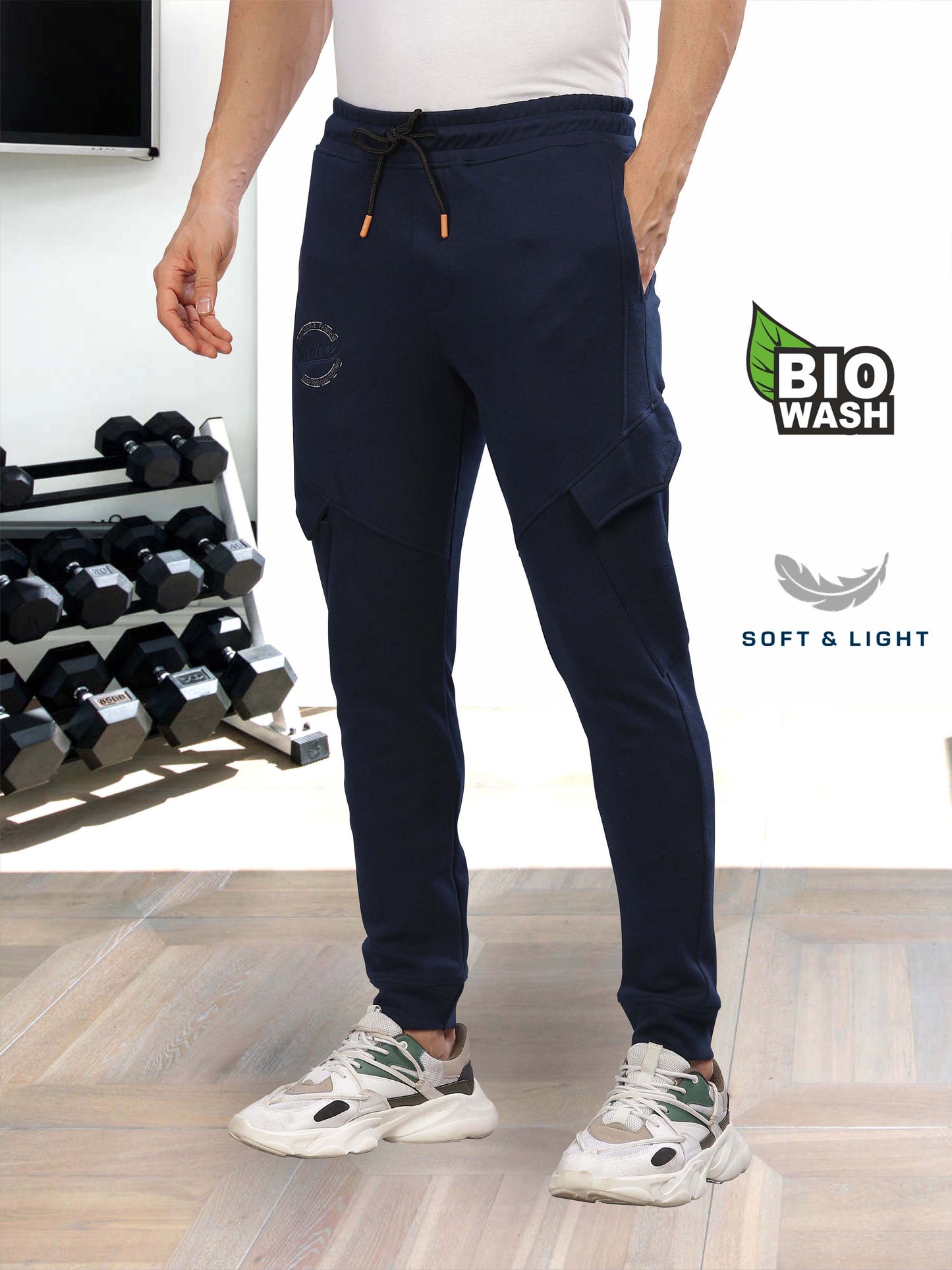 Navy Blue Track Pant for Men