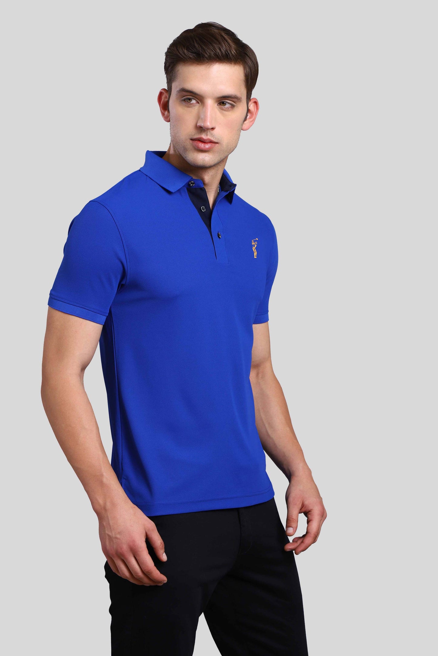Royal Blue Premium Golf Polo T-Shirt