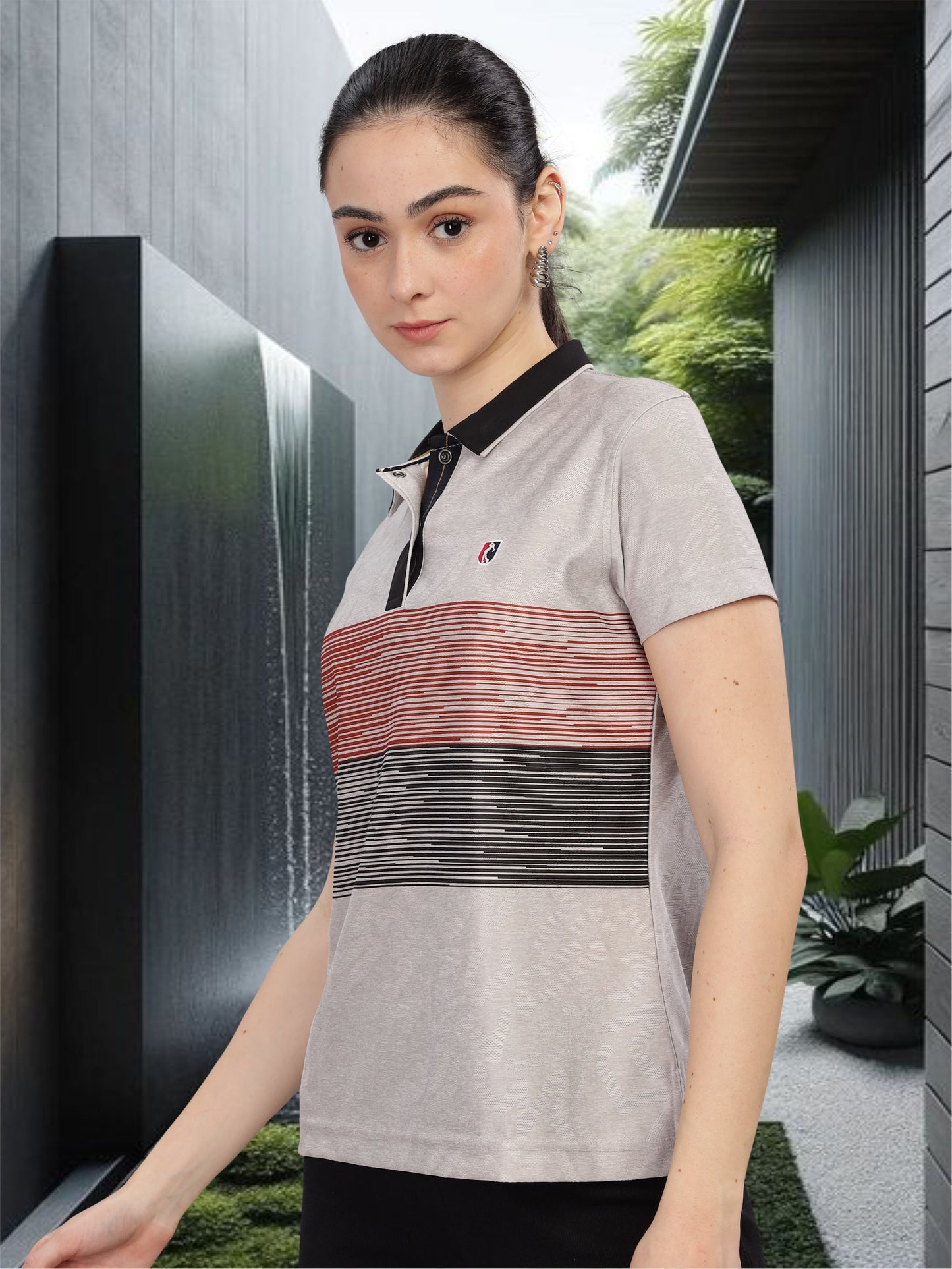 Grey Women's Sportswear T Shirt