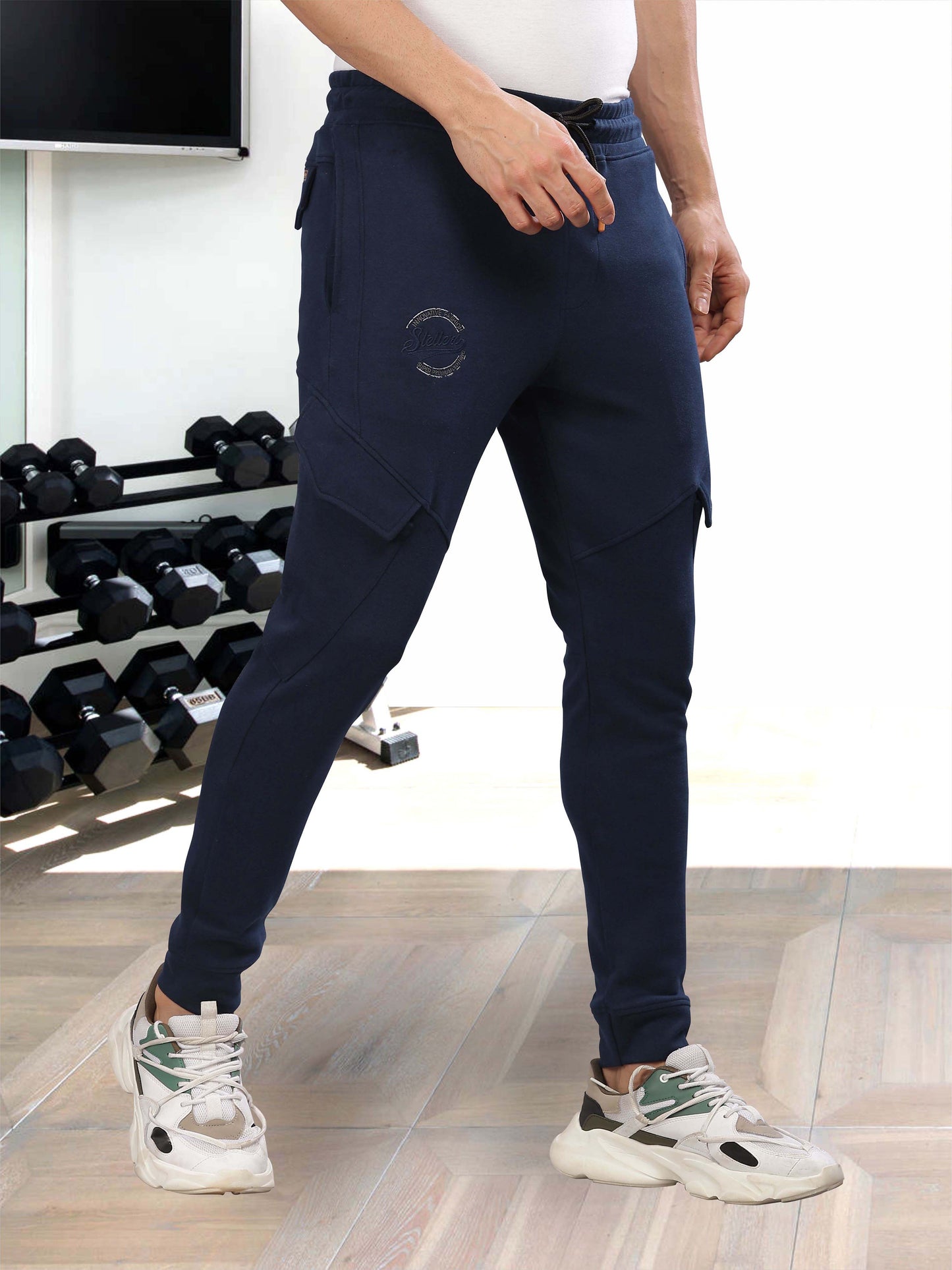 Navy Blue Track Pant for Men