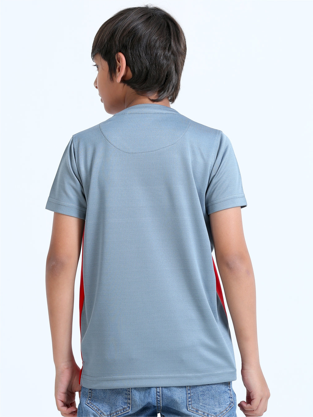 Red Center Panel T-Shirt