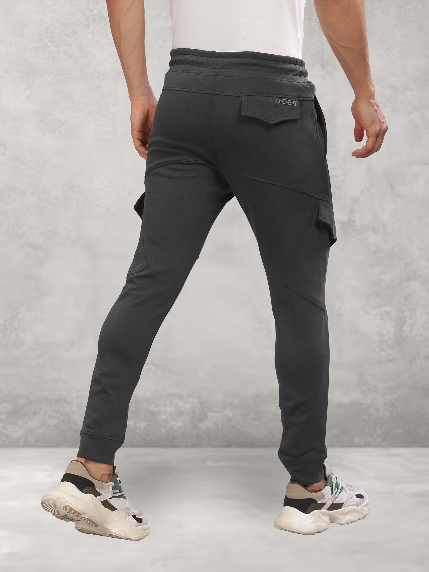 Dark Grey Track Pant for Men