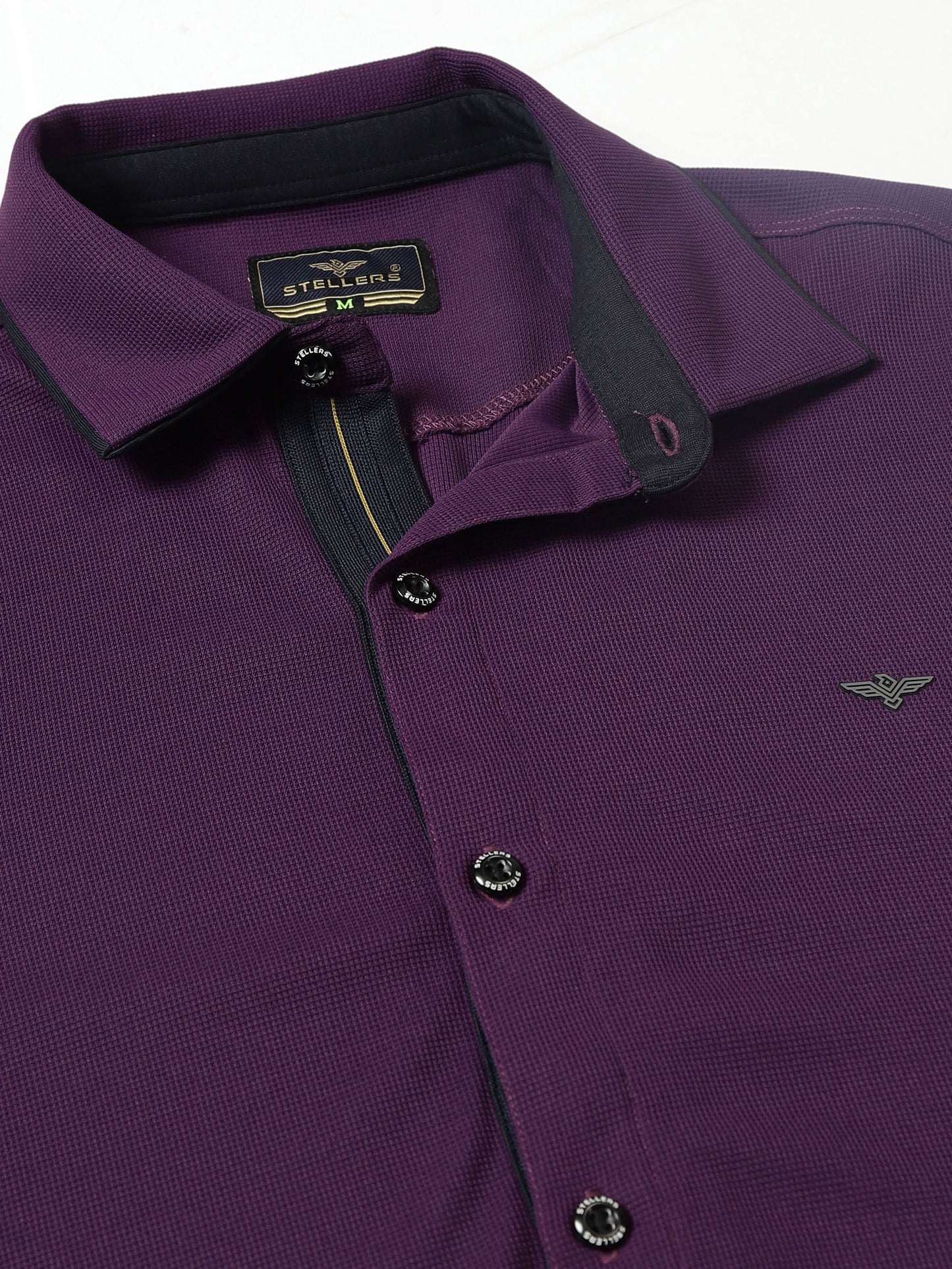 Mulberry Men's Premium Knitted Shirt - Casual Shirts for Men