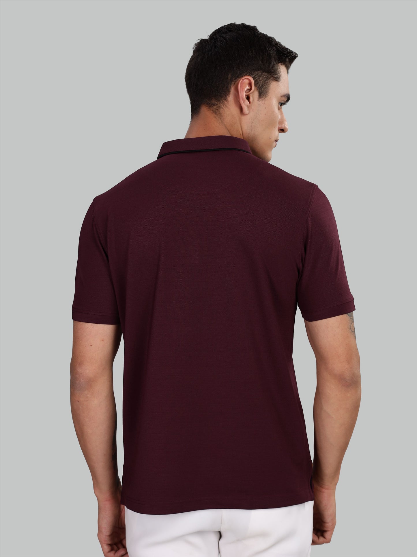 Wine Premium Pique Crush Polo T-Shirt