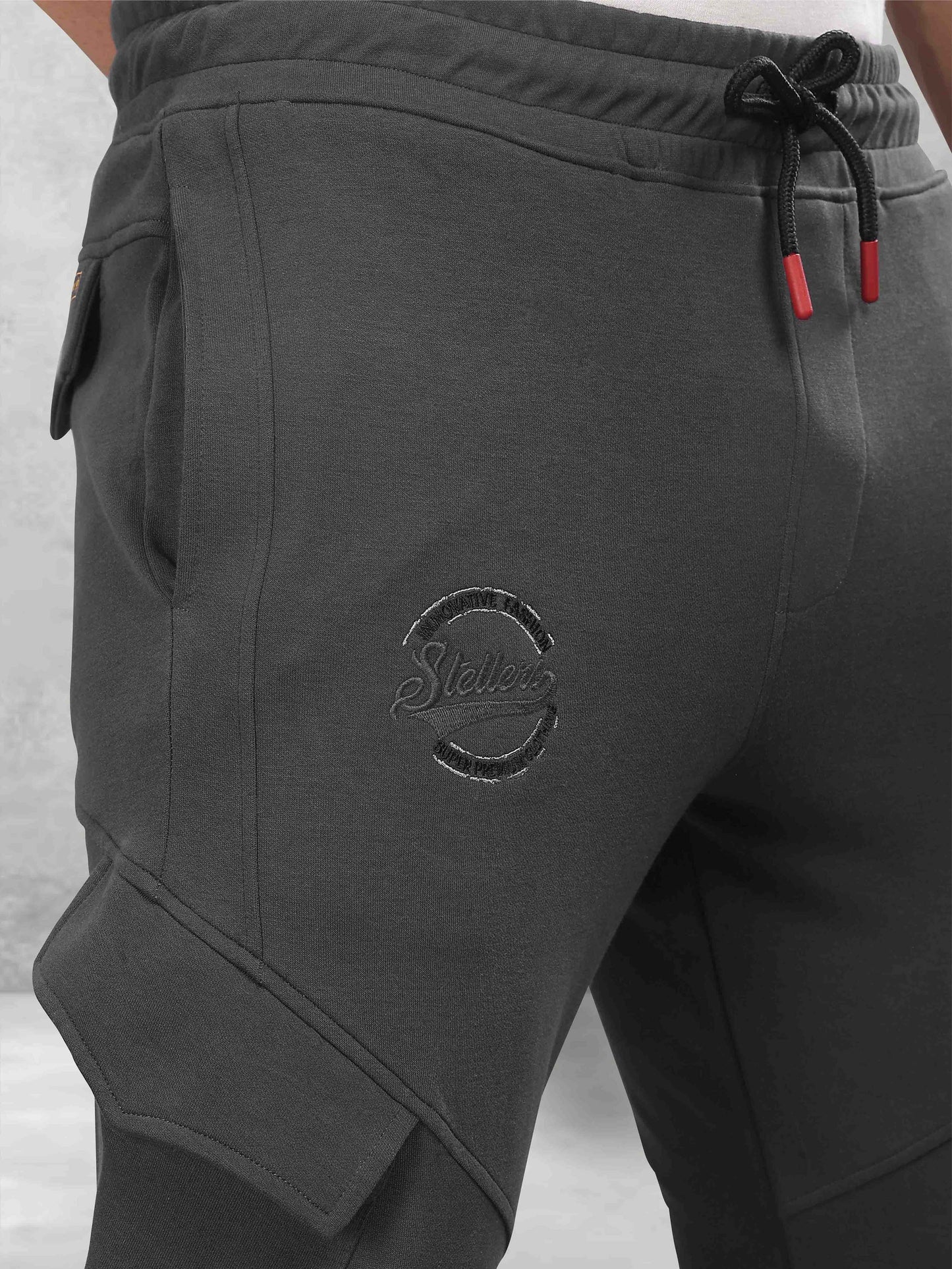 Dark Grey Track Pant for Men