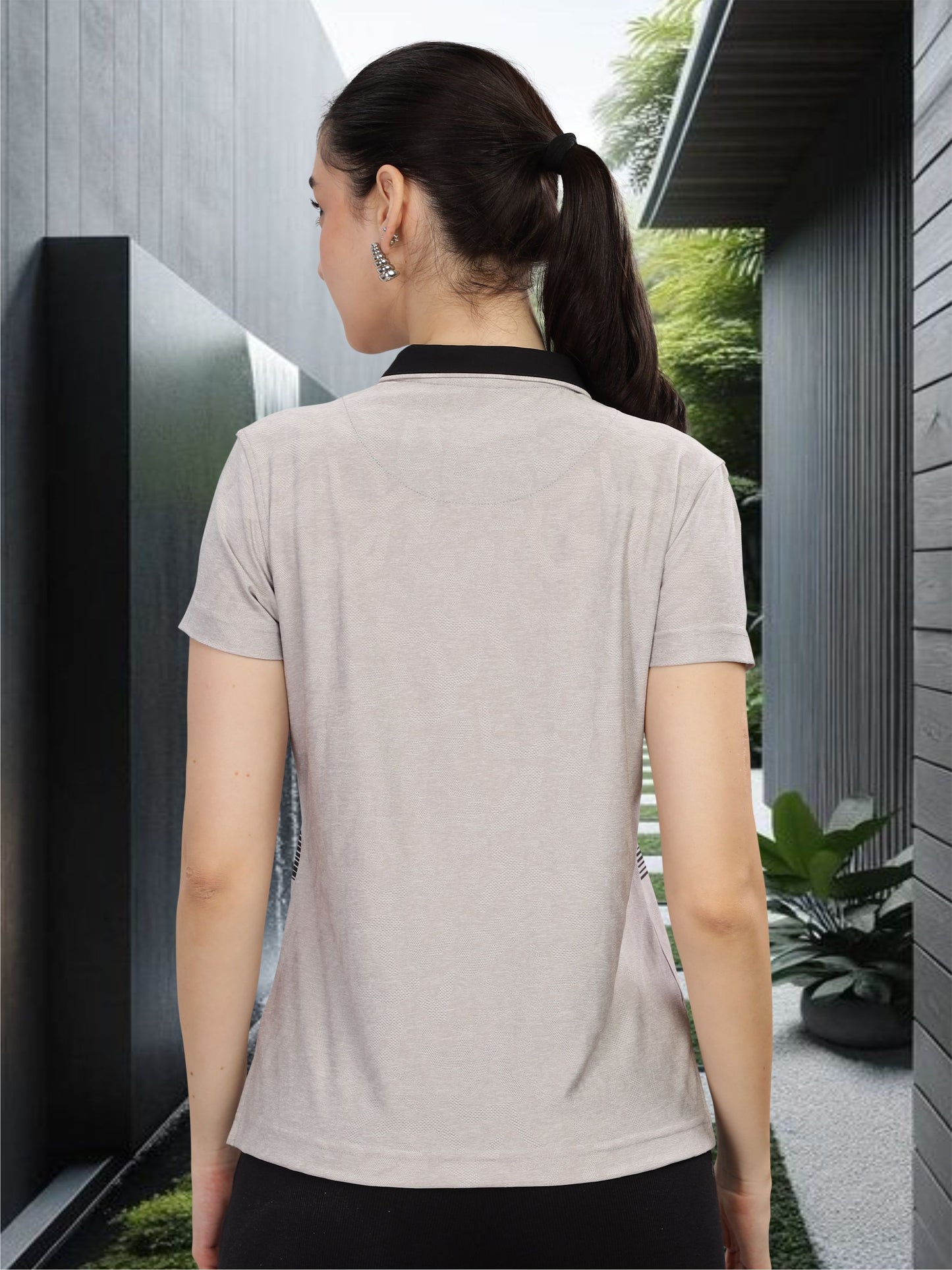 Grey Women's Sportswear T Shirt
