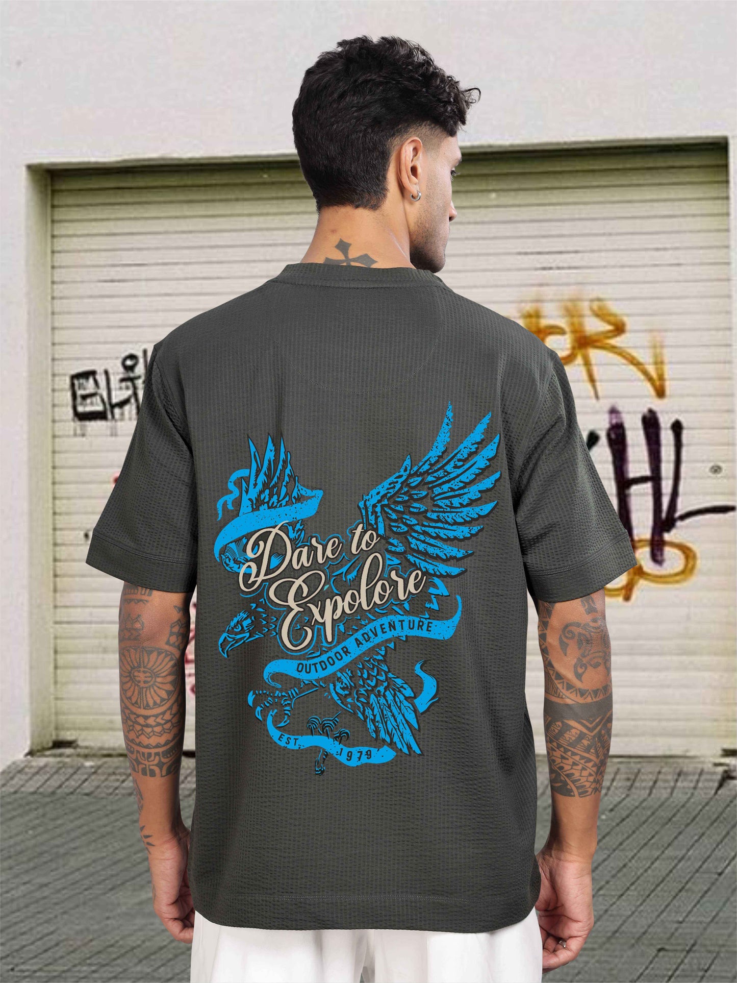 Dark Grey Men’s Oversize T Shirt