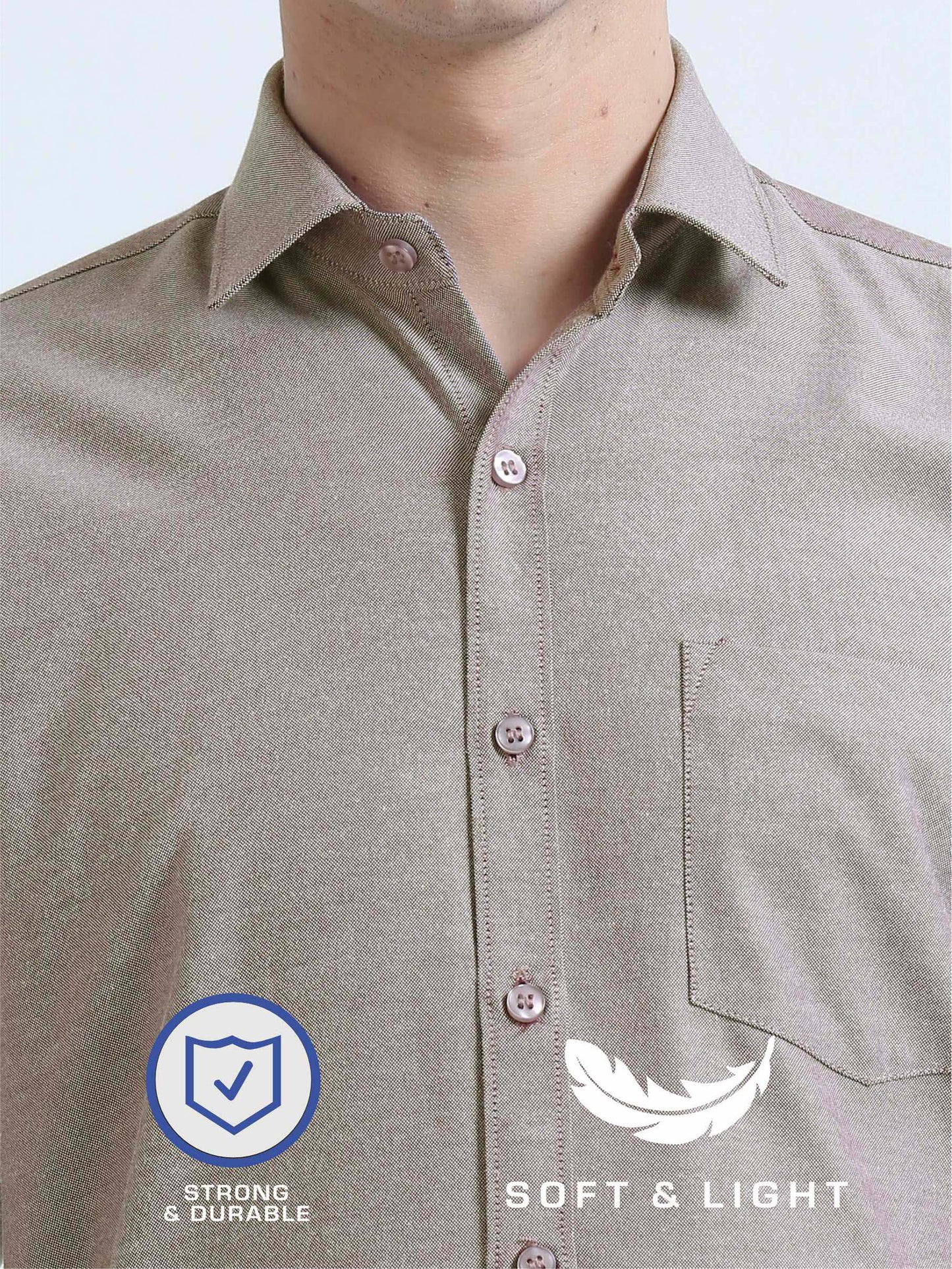 Wine Storm Oxford Formal Shirts for Men