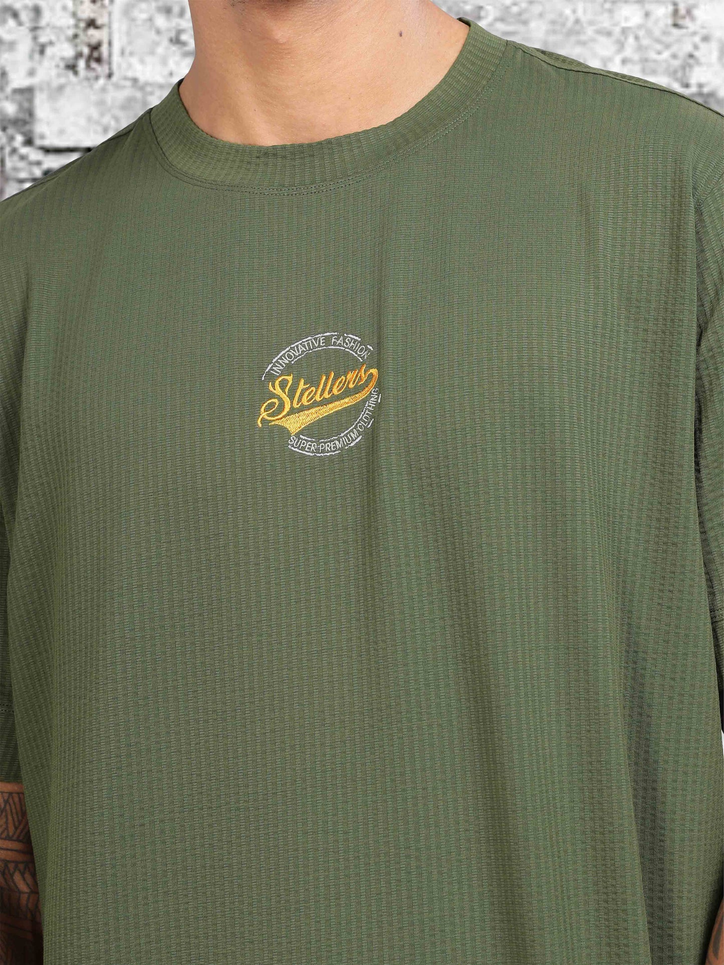Olive Green Men’s Oversize T-Shirt