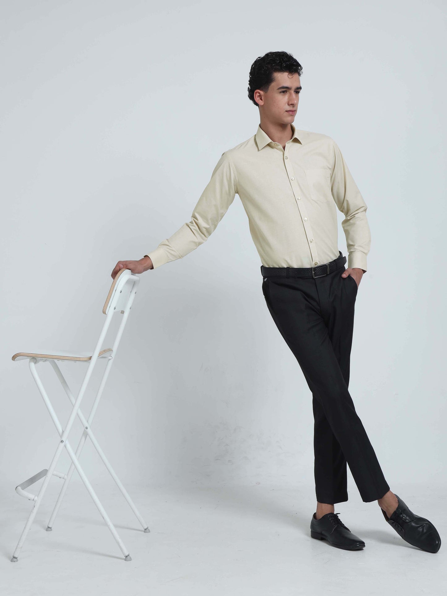 Fawn Filla Fill Formal Shirt for Men