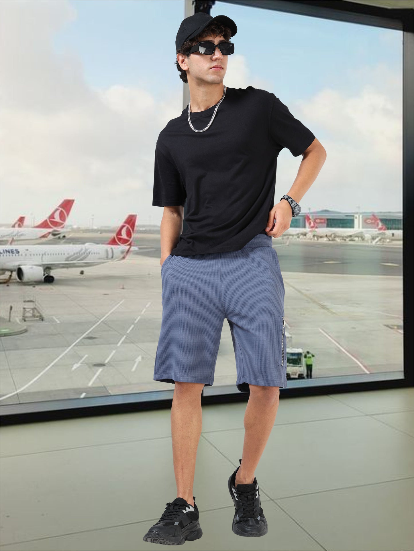 STELLERS Men's Premium Stretchable Shorts | Feather Touch Feel | Breathable | Light Weight