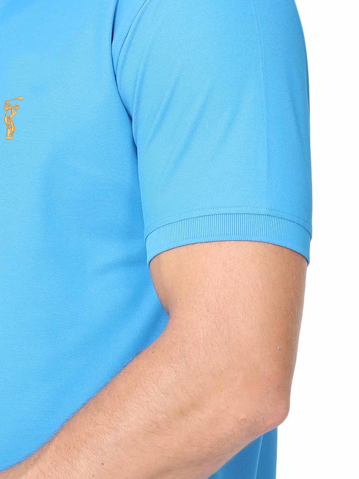 Dresden Blue Premium Golf Polo T-Shirt