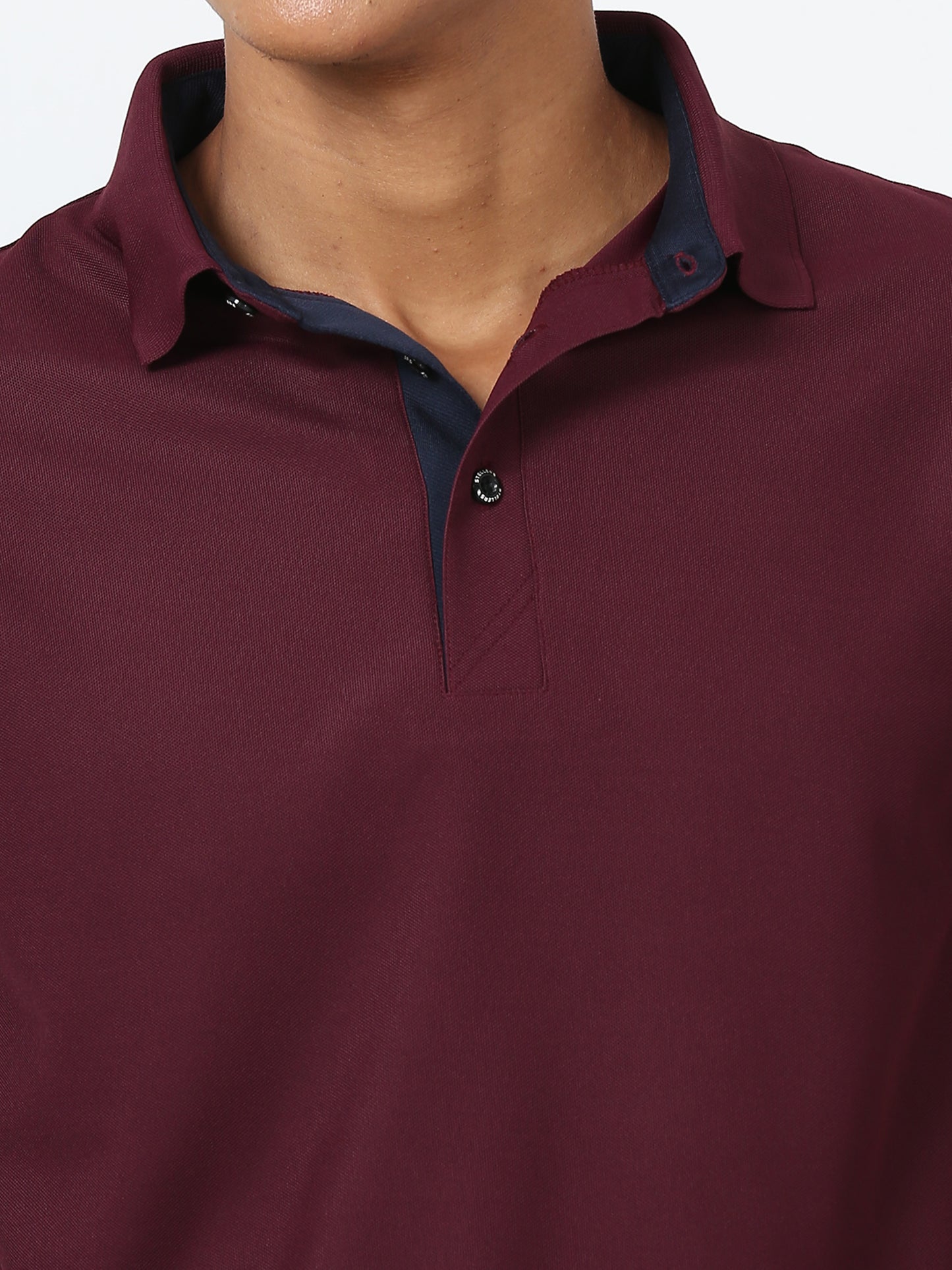 Men Wine Premium Golf Polo T-Shirt | Quick Dry | Stretchable | UV Protected | Wrinkle & Odour-Free
