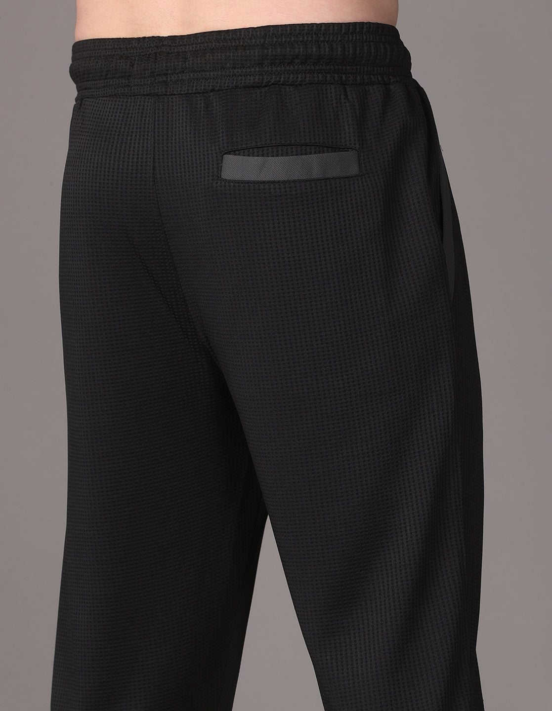 Black Men's Track Pant