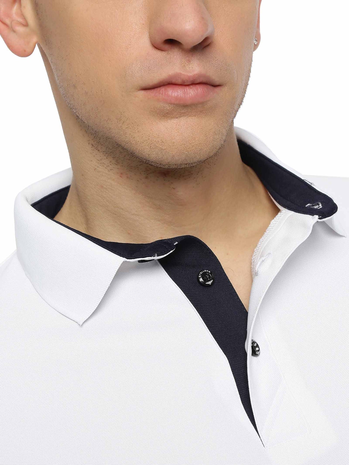 White Premium Golf Polo T-Shirt