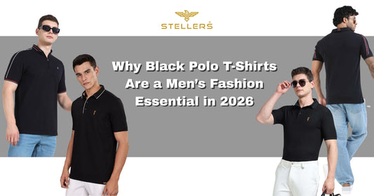 Why Black Polo T-Shirts Are a Men’s Fashion Essential in 2026