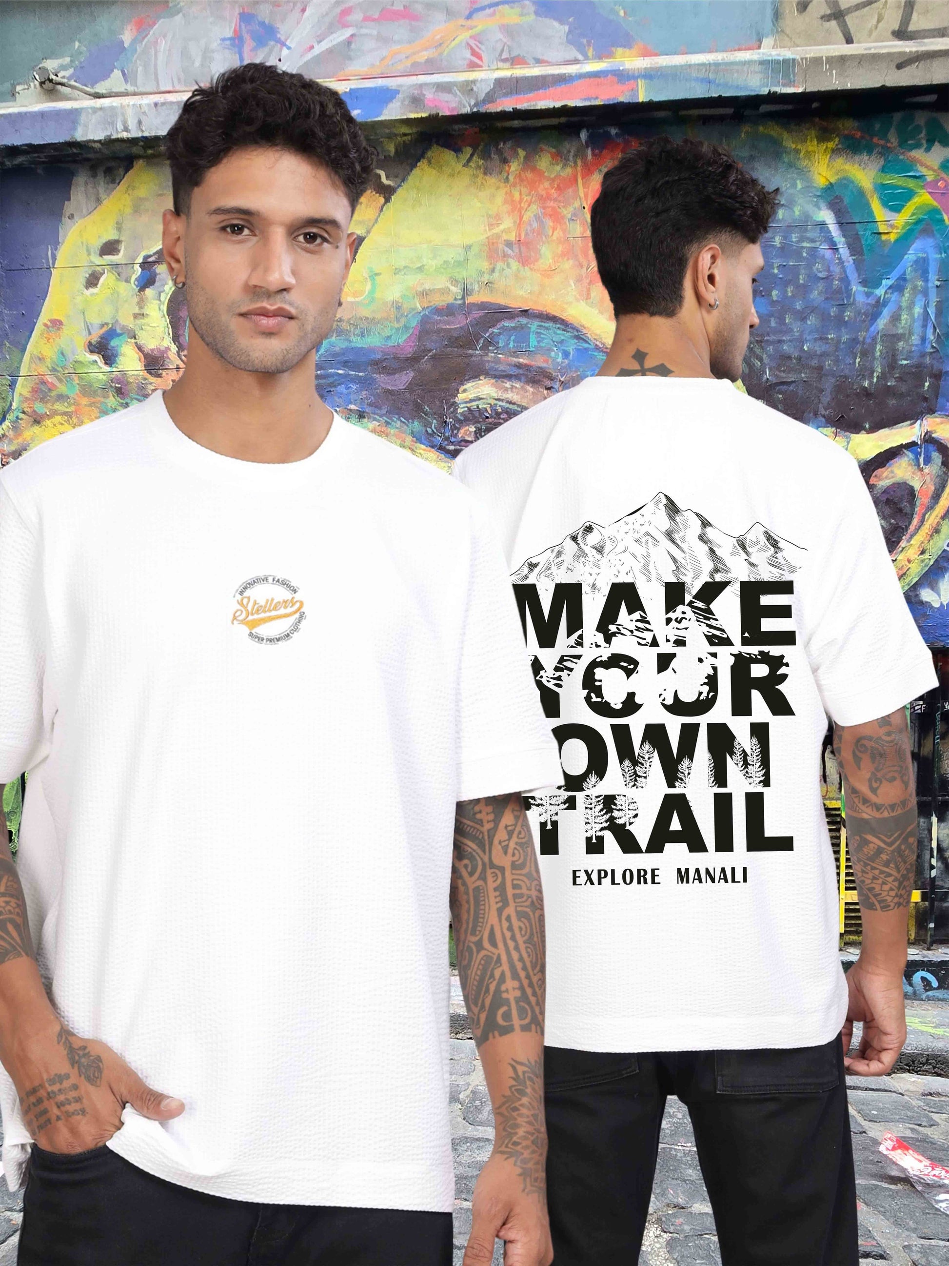 White Men’s Oversize T Shirt