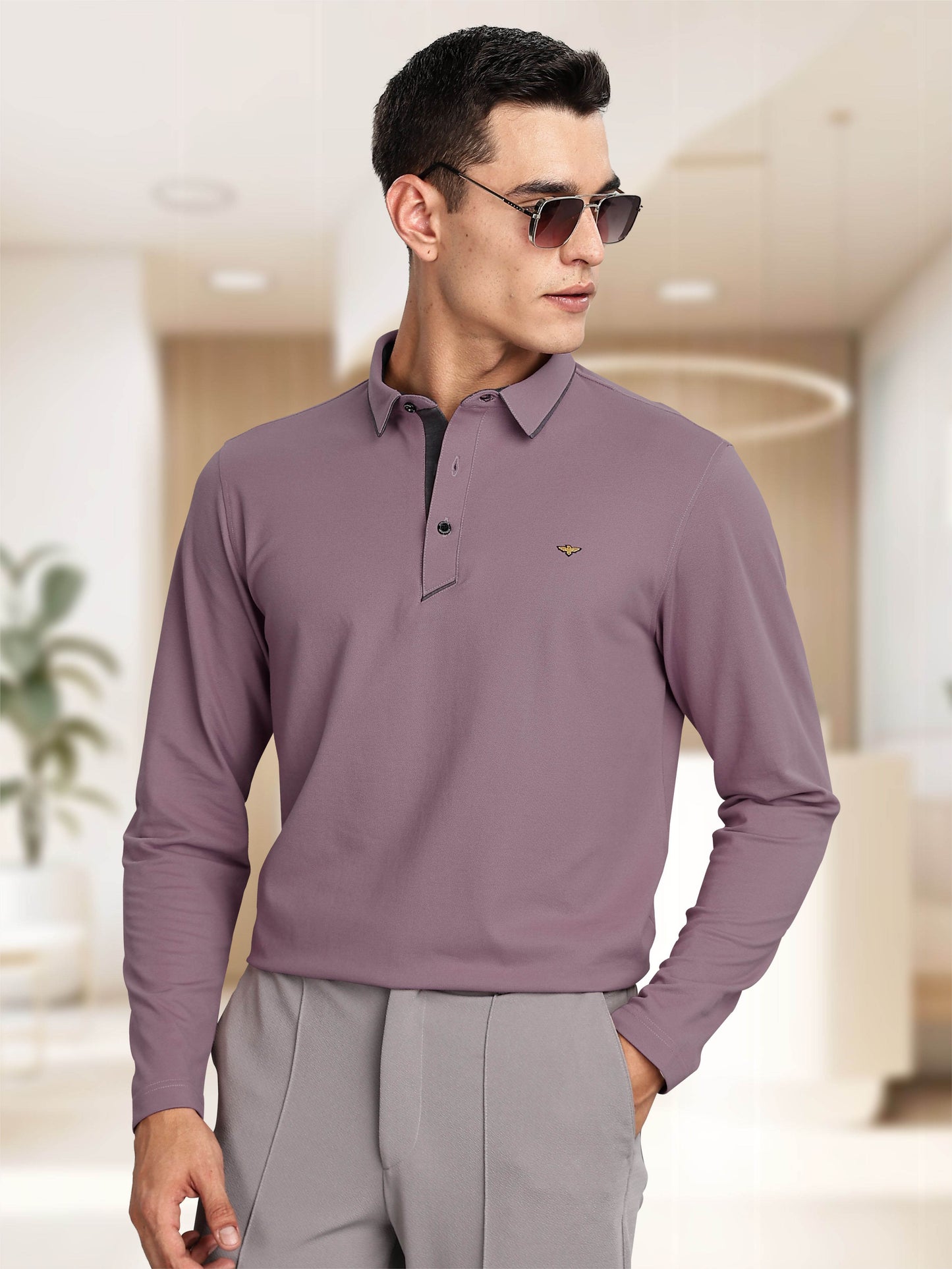 Soft Berry PQ Full Sleeve T Shirt For Men 