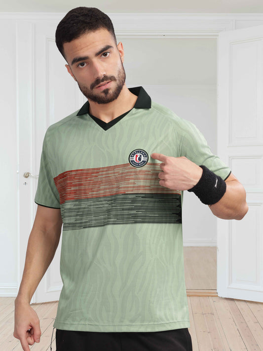 Ocean Green Men's Active Wear T Shirt