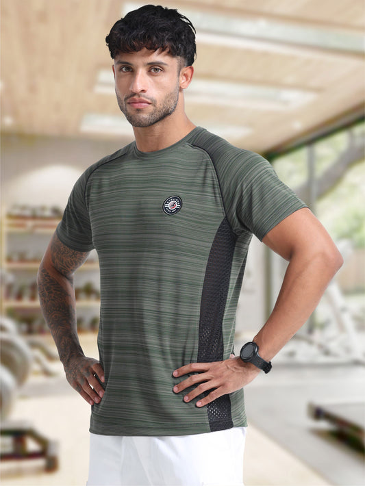 Olive Green Gym apparel for Men