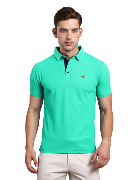 Jade Green Premium Polo T-Shirt for Men