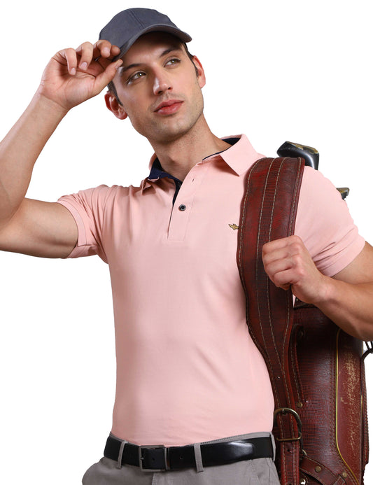 Stellers Rose dust  Premium Polo t shirt for Men 