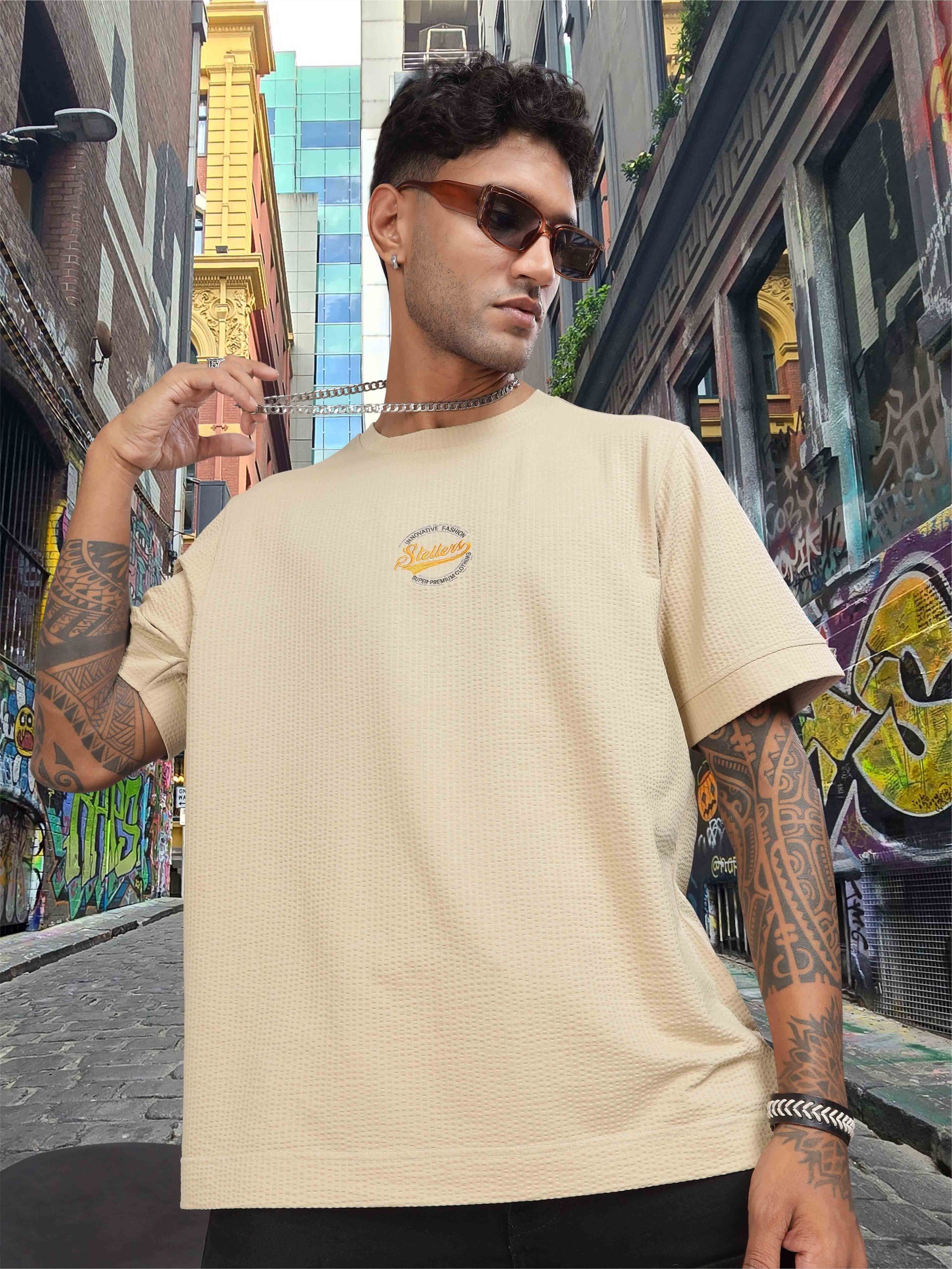 Beige Men’s Oversize T Shirt