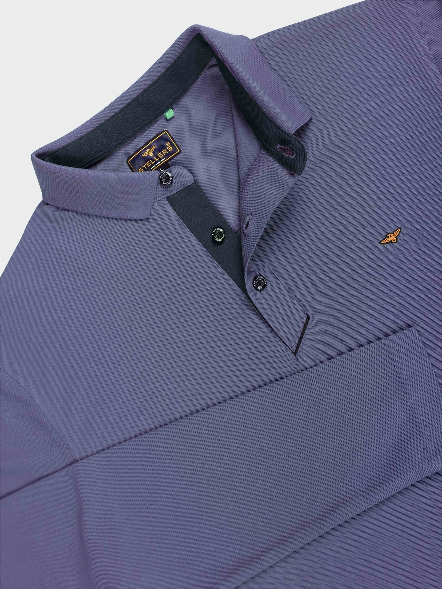 Men's Full Sleeve Polo T-Shirt| Feather touch feel | Odour Resistant | Wrinkle Free | Quick Dry | Stretchable | Anti-Static | UV Resistance |