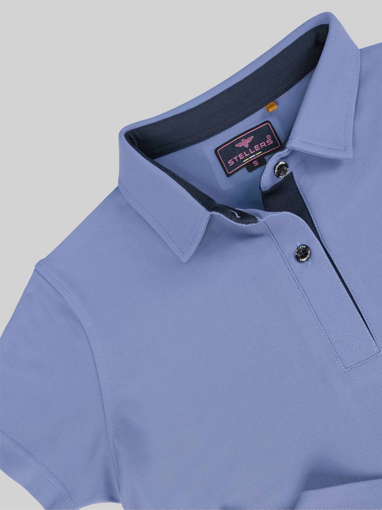 Women's Purple Blue Premium Golf Polo T-Shirt