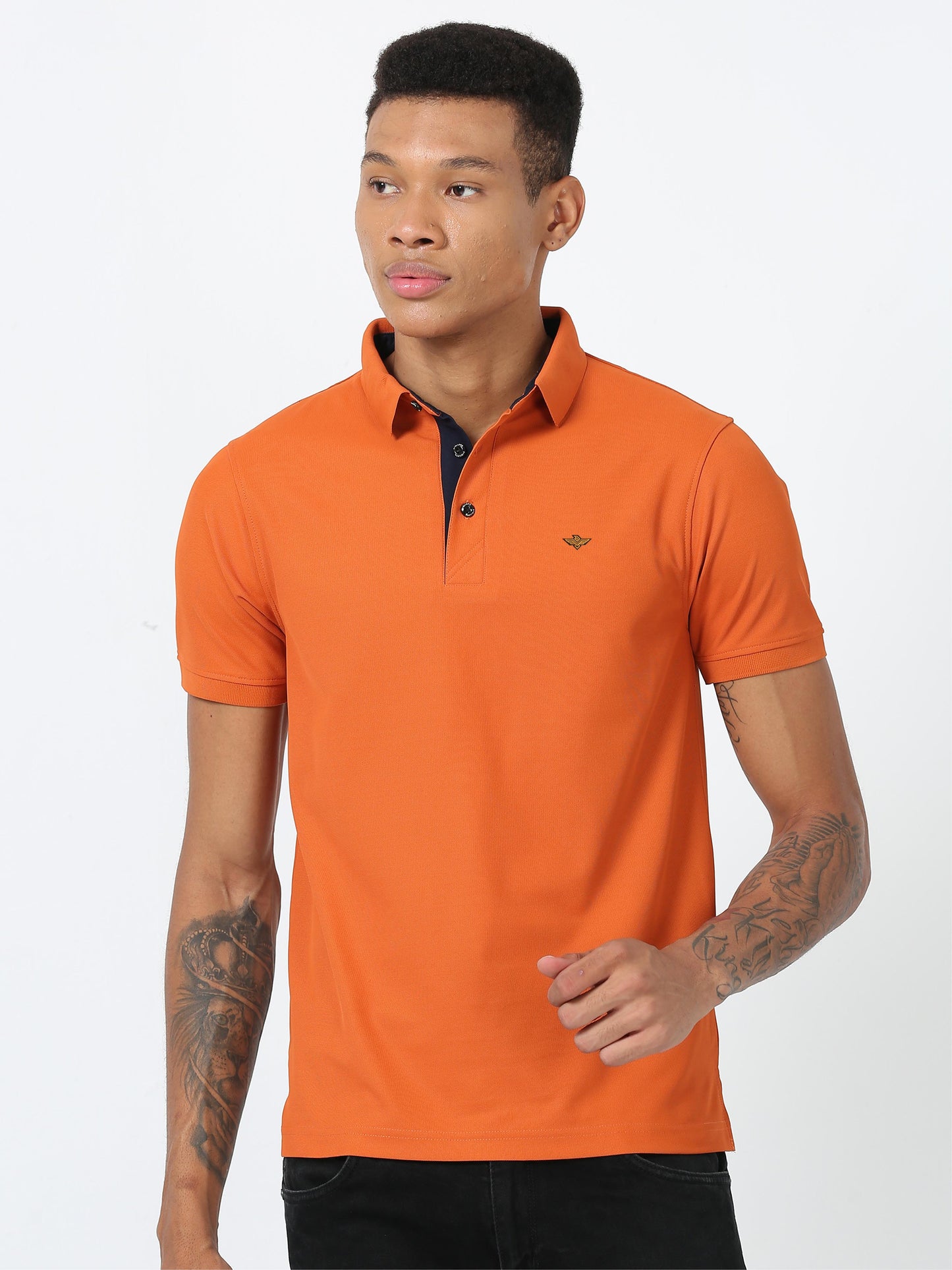 Men's Premium Polo T-Shirt | Wrinkle-Free | Quick Dry | Stretchable |  Odour-Free | UV Protected