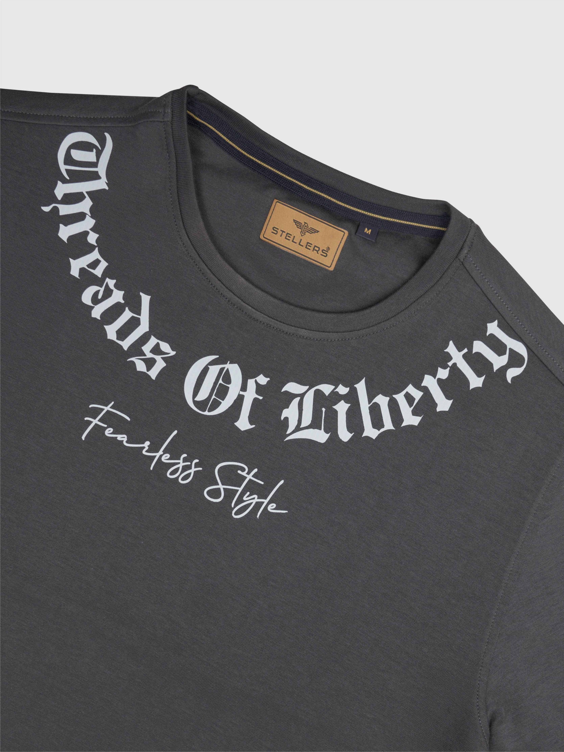 Dark Grey Oversized T Shirt for Women
