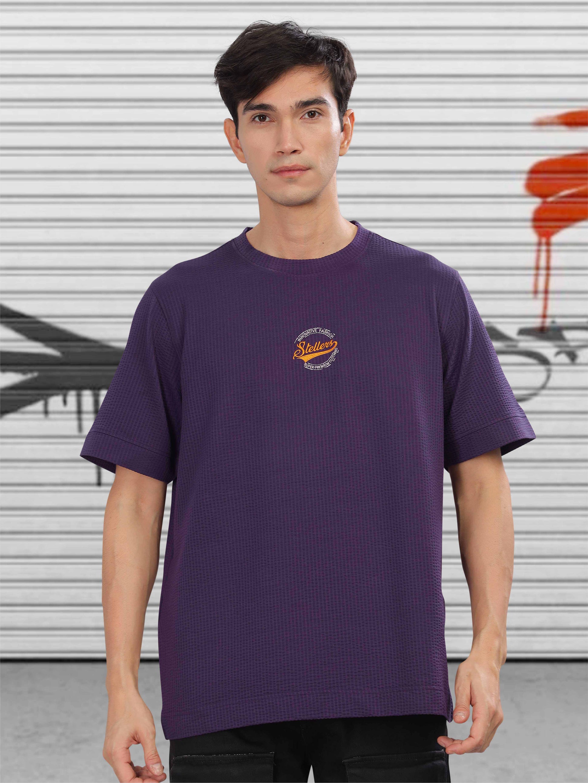 Black Currant Oversize T Shirt