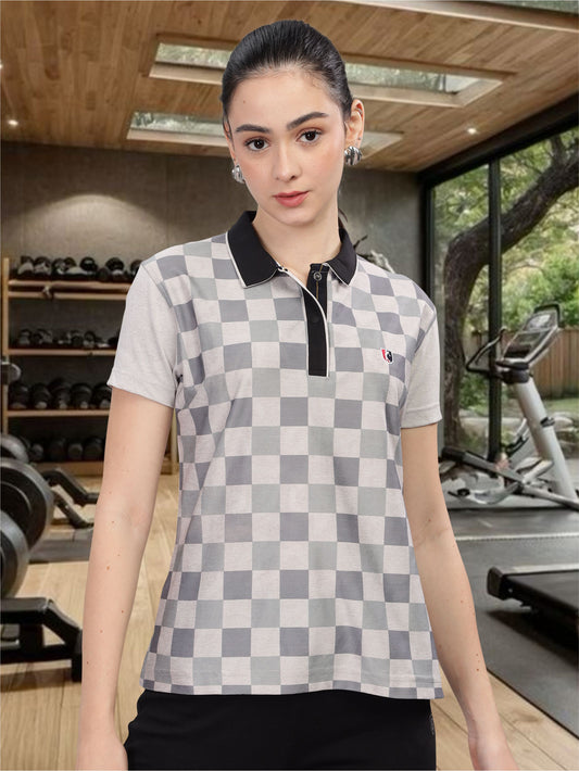 Ash Grey Women's Sportswear T Shirt