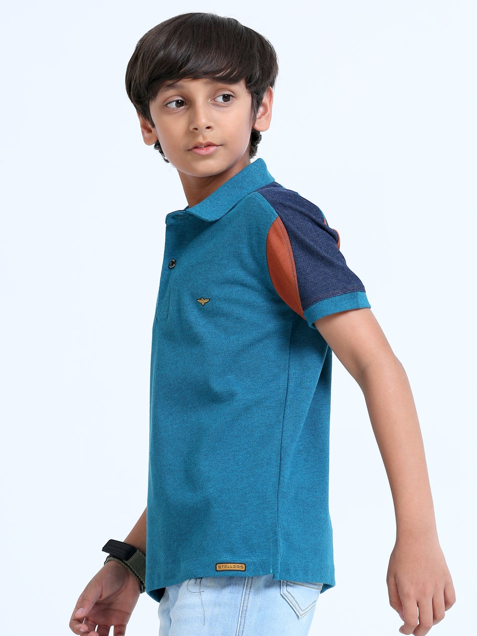 Jade Green Boy's ADC Polo T-Shirt