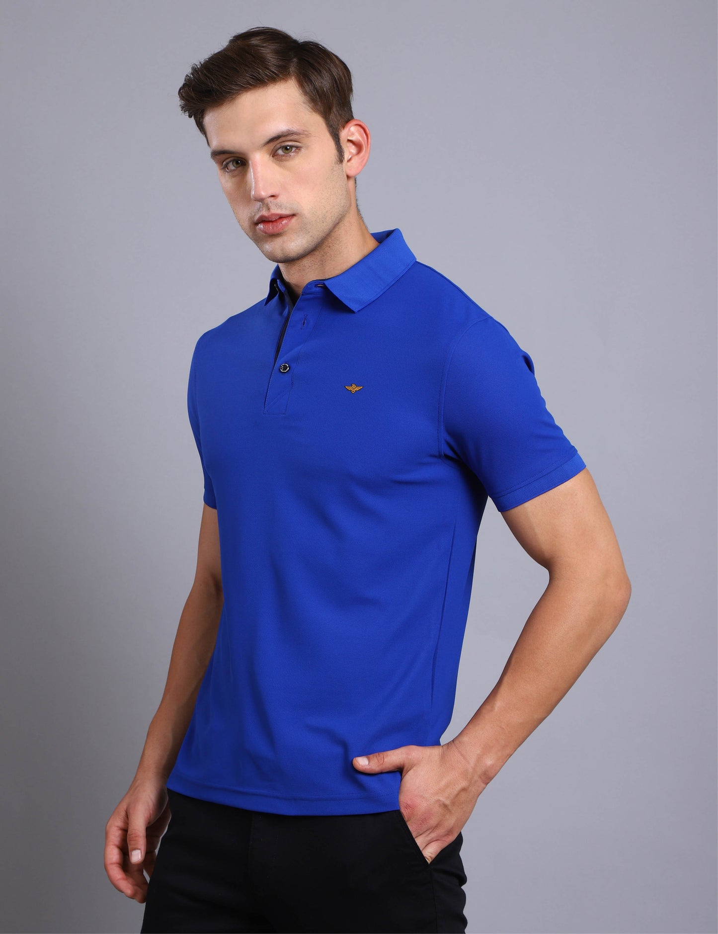 Royal Blue Premium Polo T Shirt for Men