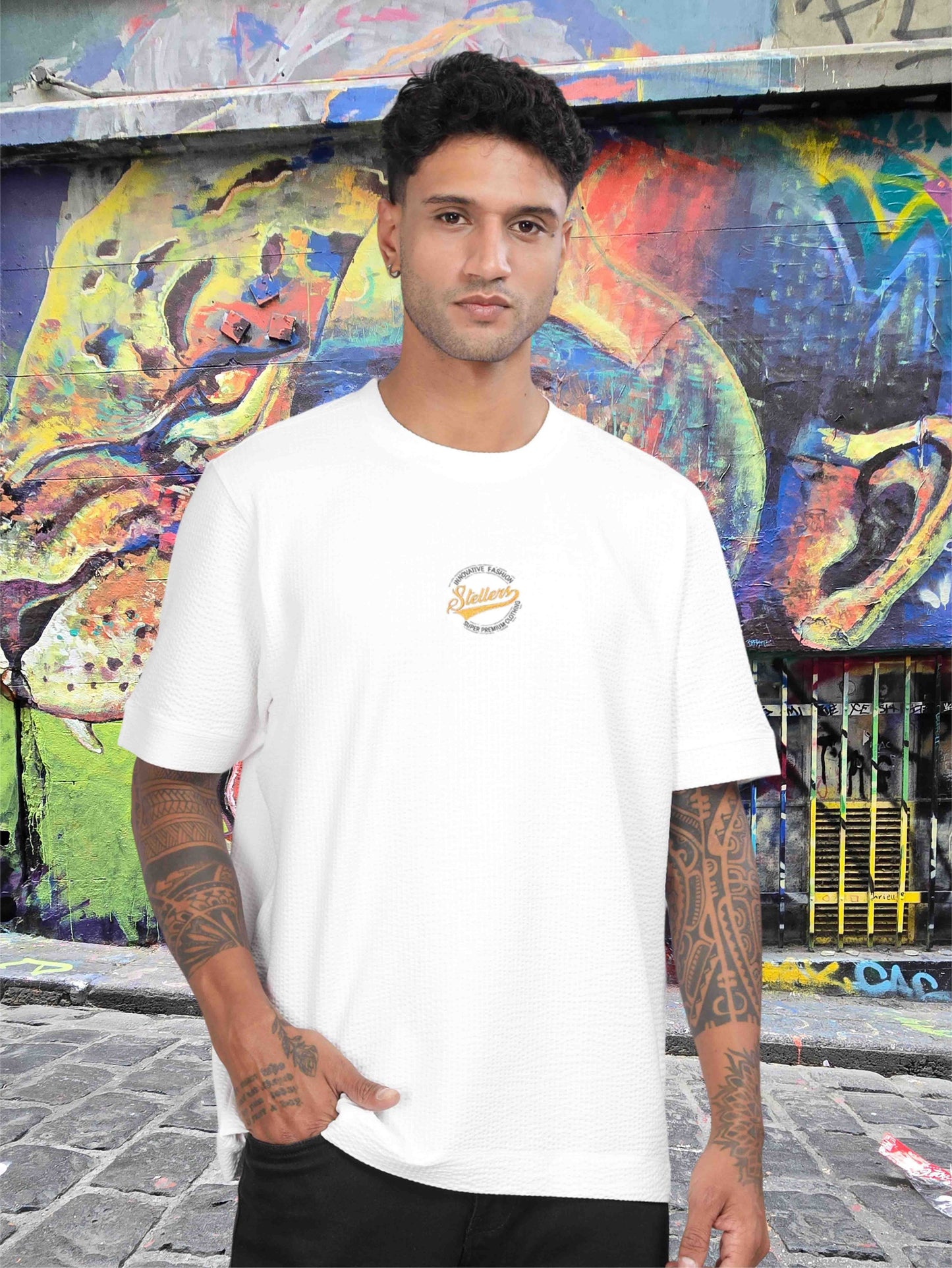 White Men’s Oversize T Shirt