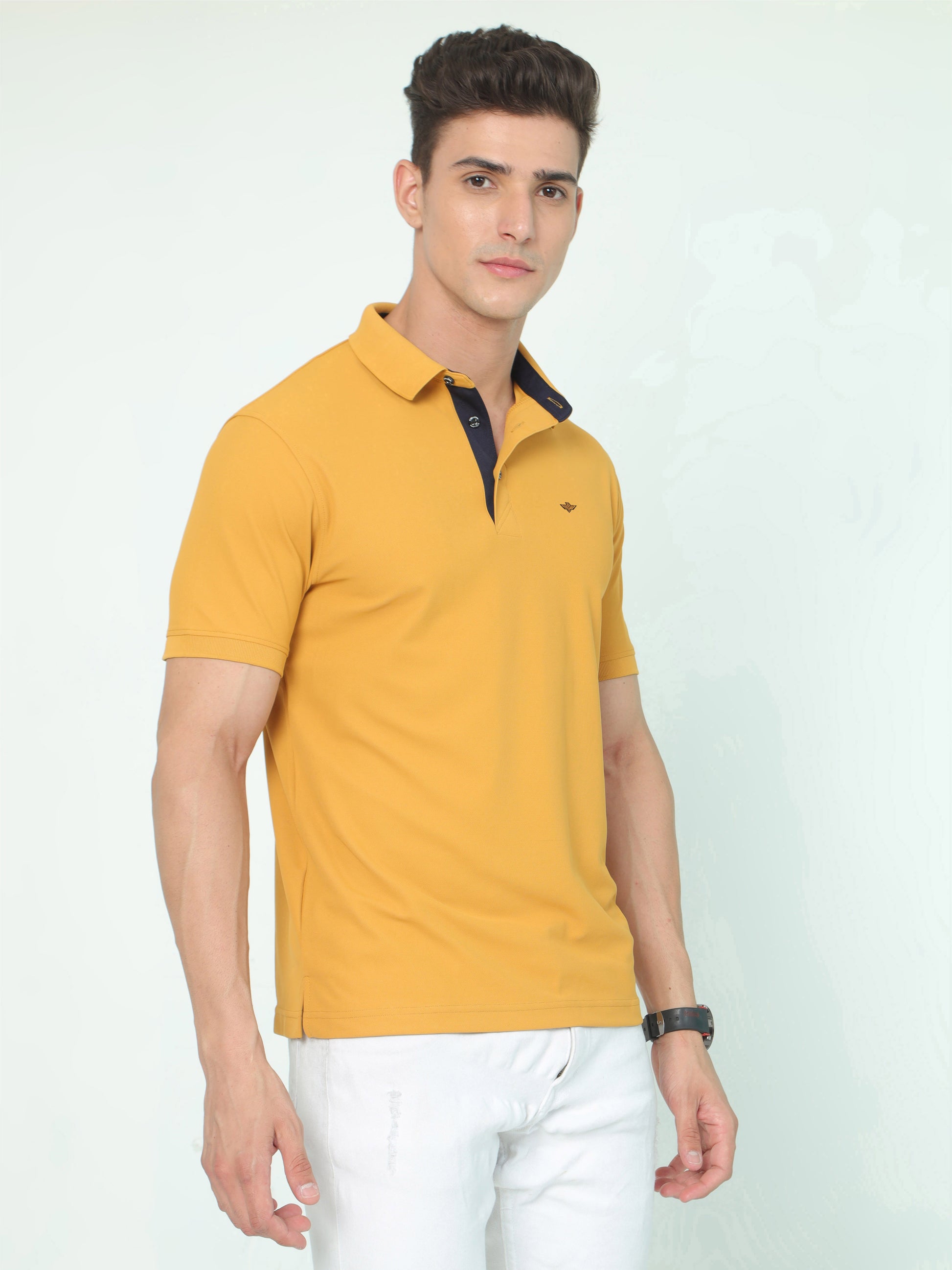 Mustard Premium Polo T Shirt for Men