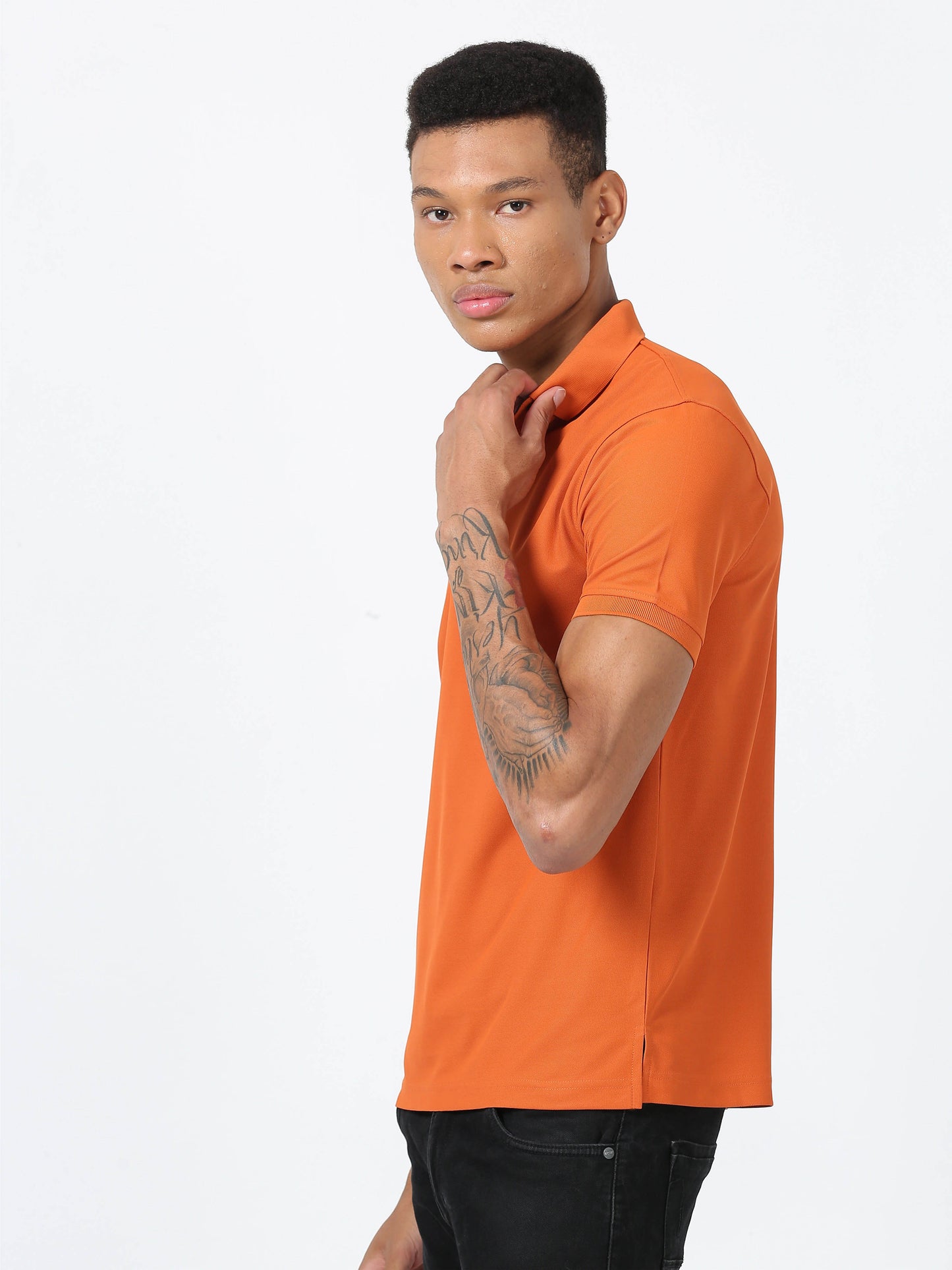 Men's Premium Polo T-Shirt | Wrinkle-Free | Quick Dry | Stretchable |  Odour-Free | UV Protected