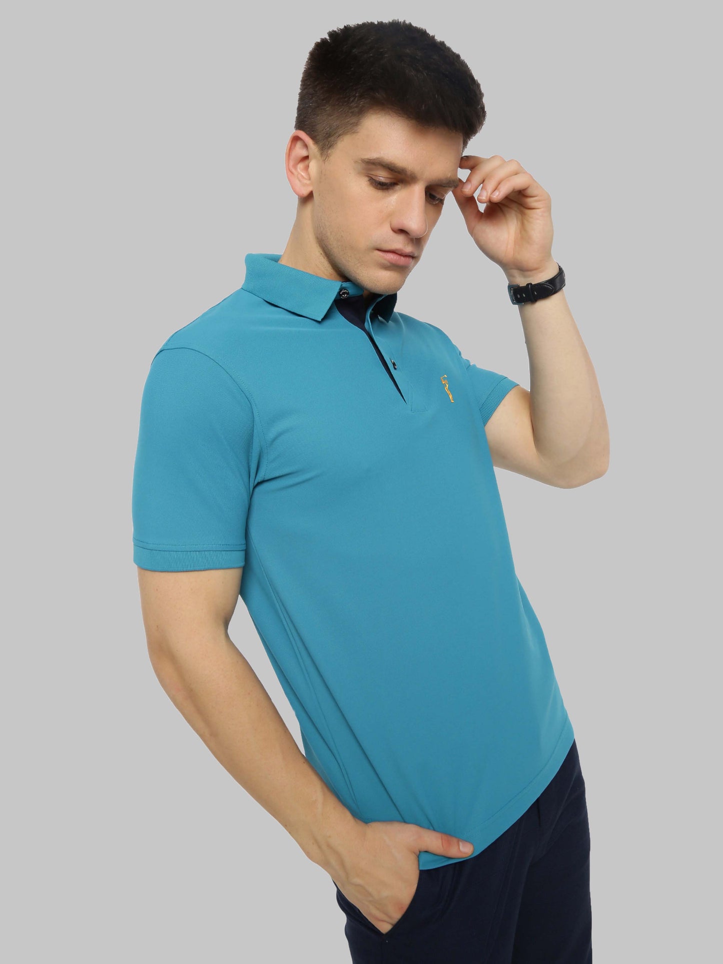 Jade Green Premium Golf Polo T-Shirt