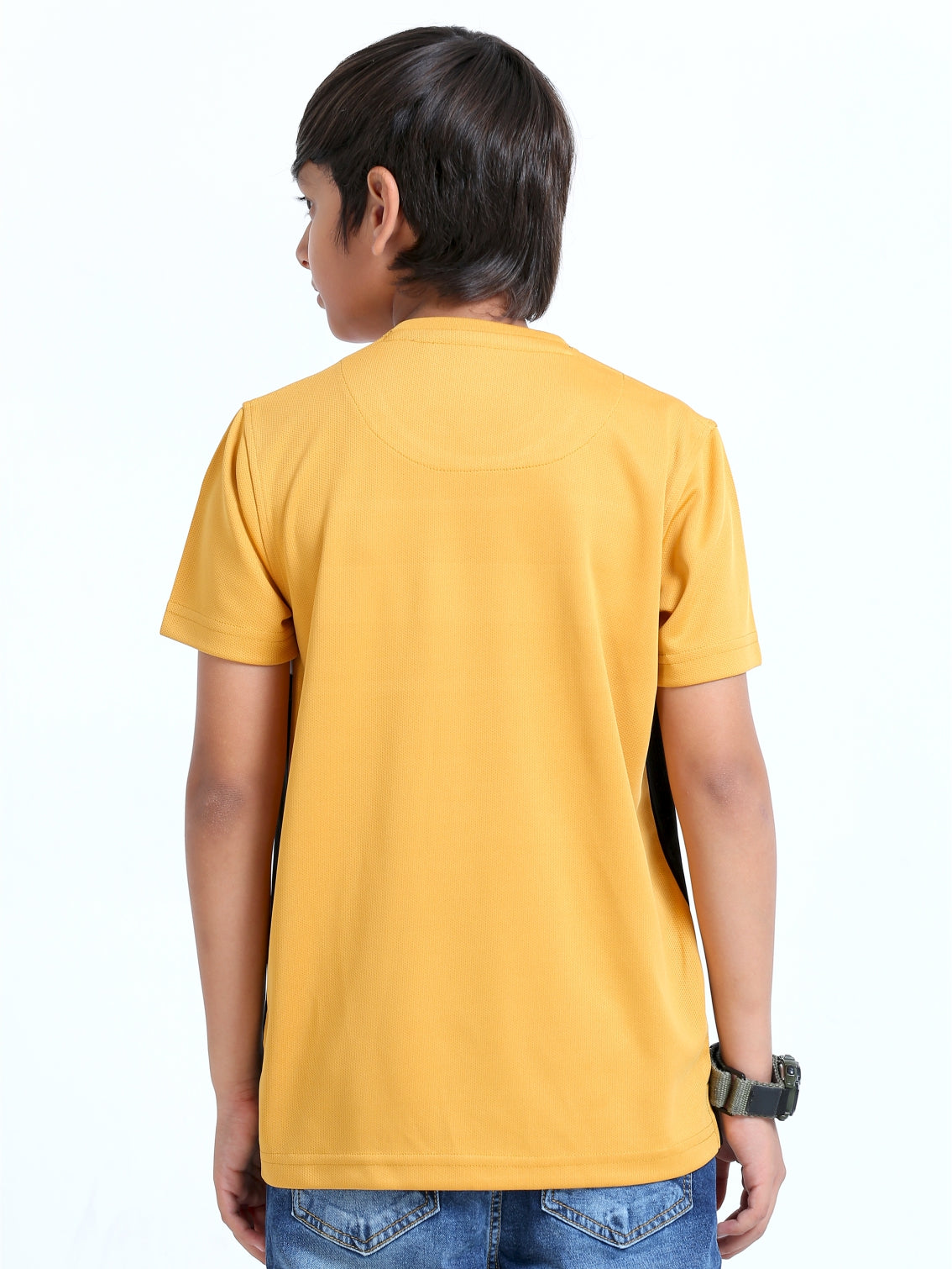 Black Center Panel T-Shirt