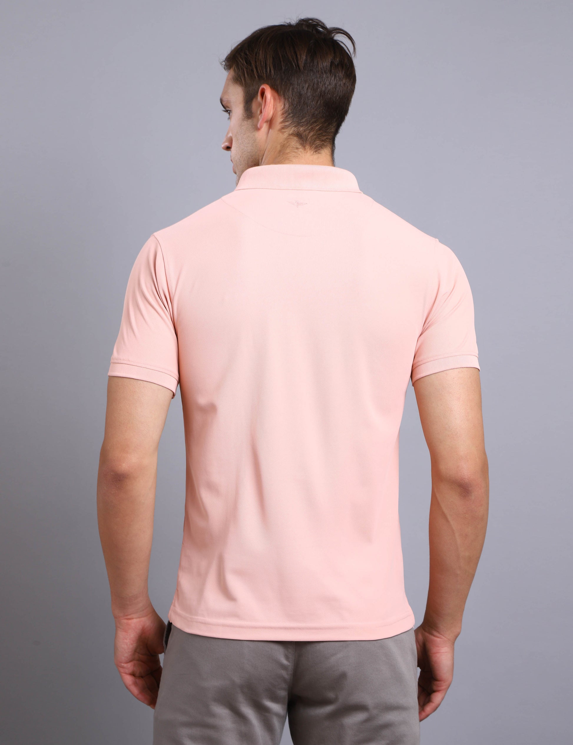 Rose Dust Polo T Shirt for Men